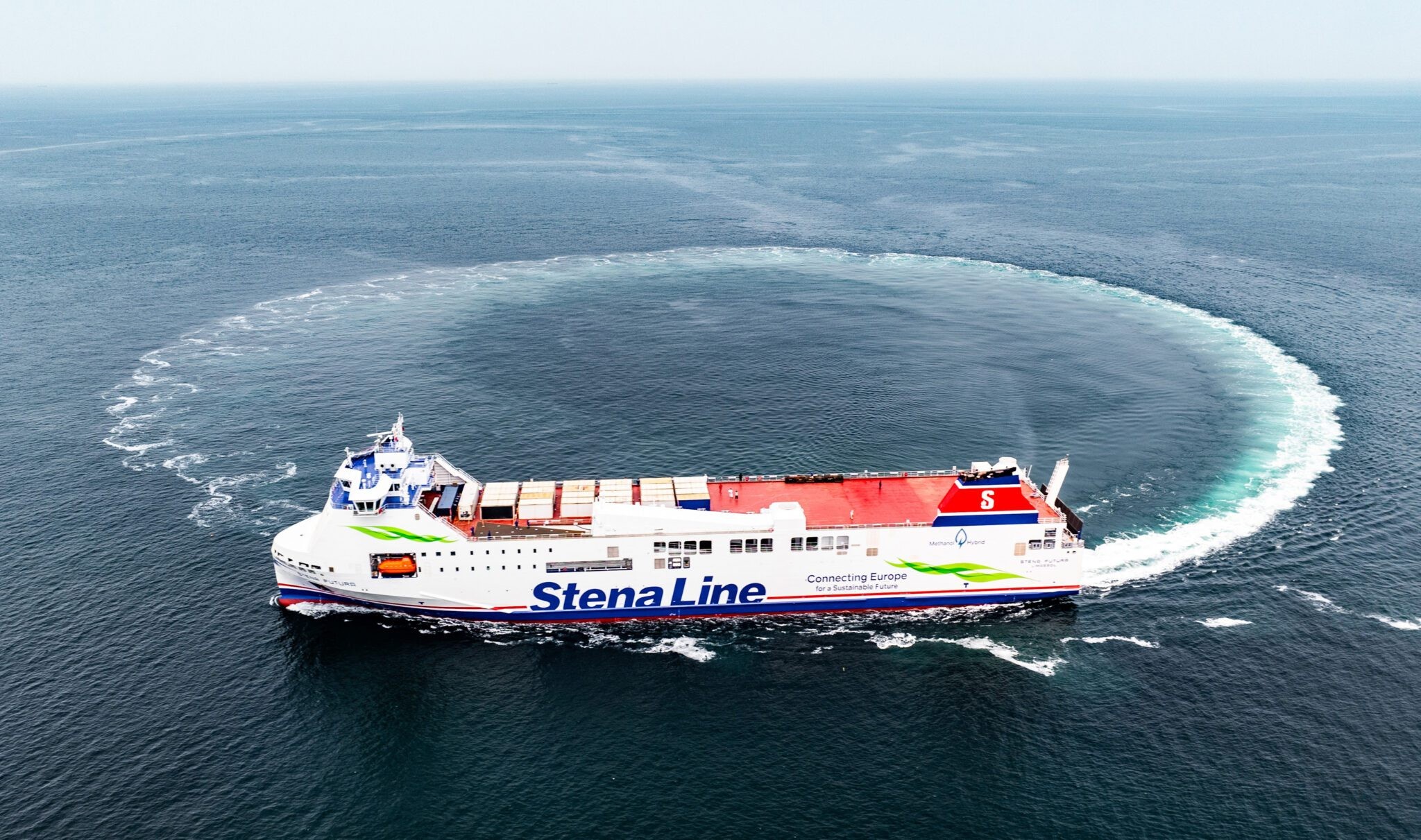  Irish Sea - STENA FUTURA transiting Irish Sea East of Man