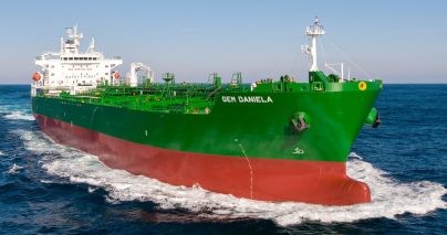 Transit: GEM DANIELA          entering English South Coast at The Dover Strait