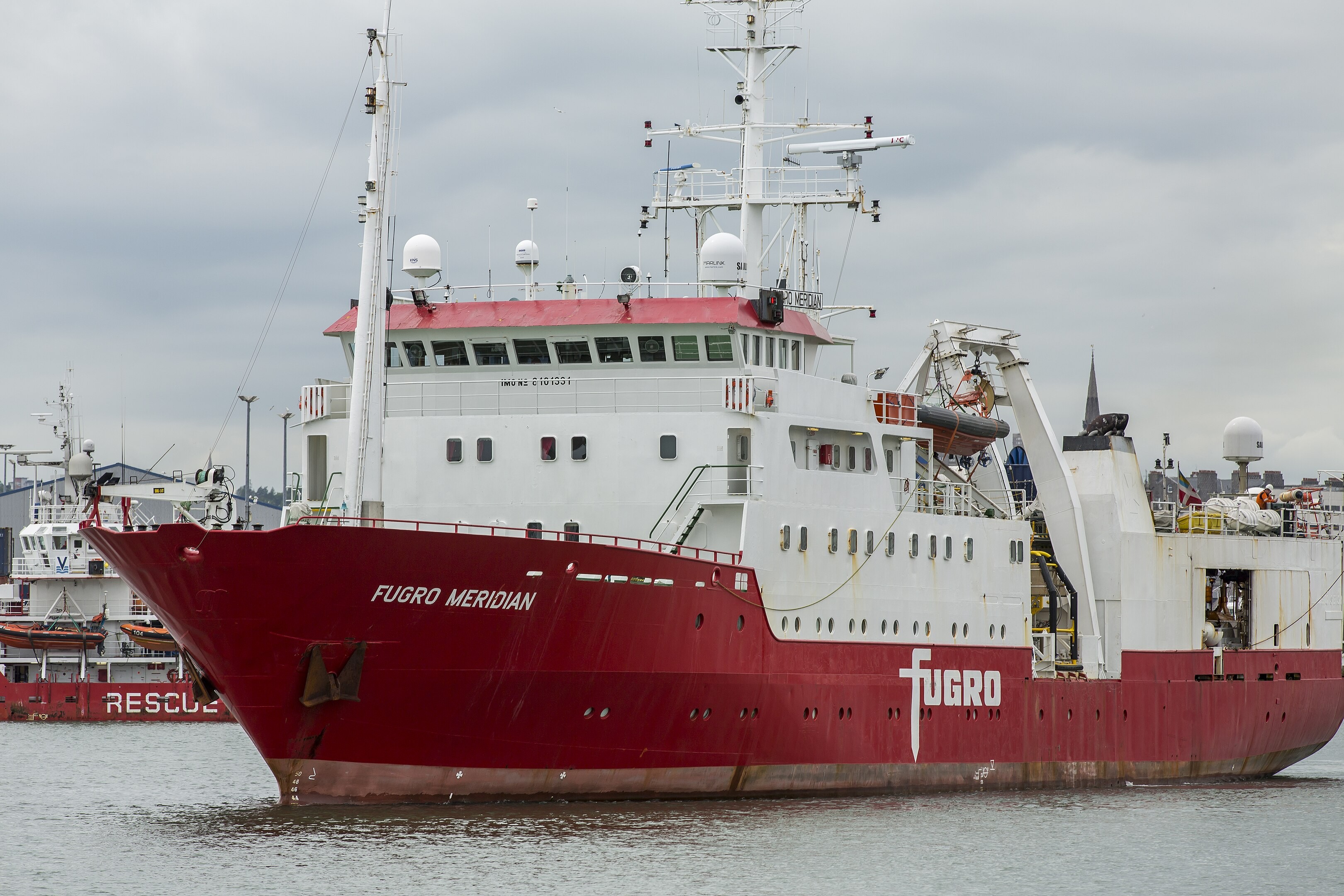  Scottish East Coast - FUGRO MERIDIAN transiting Aberdeenshire Coast