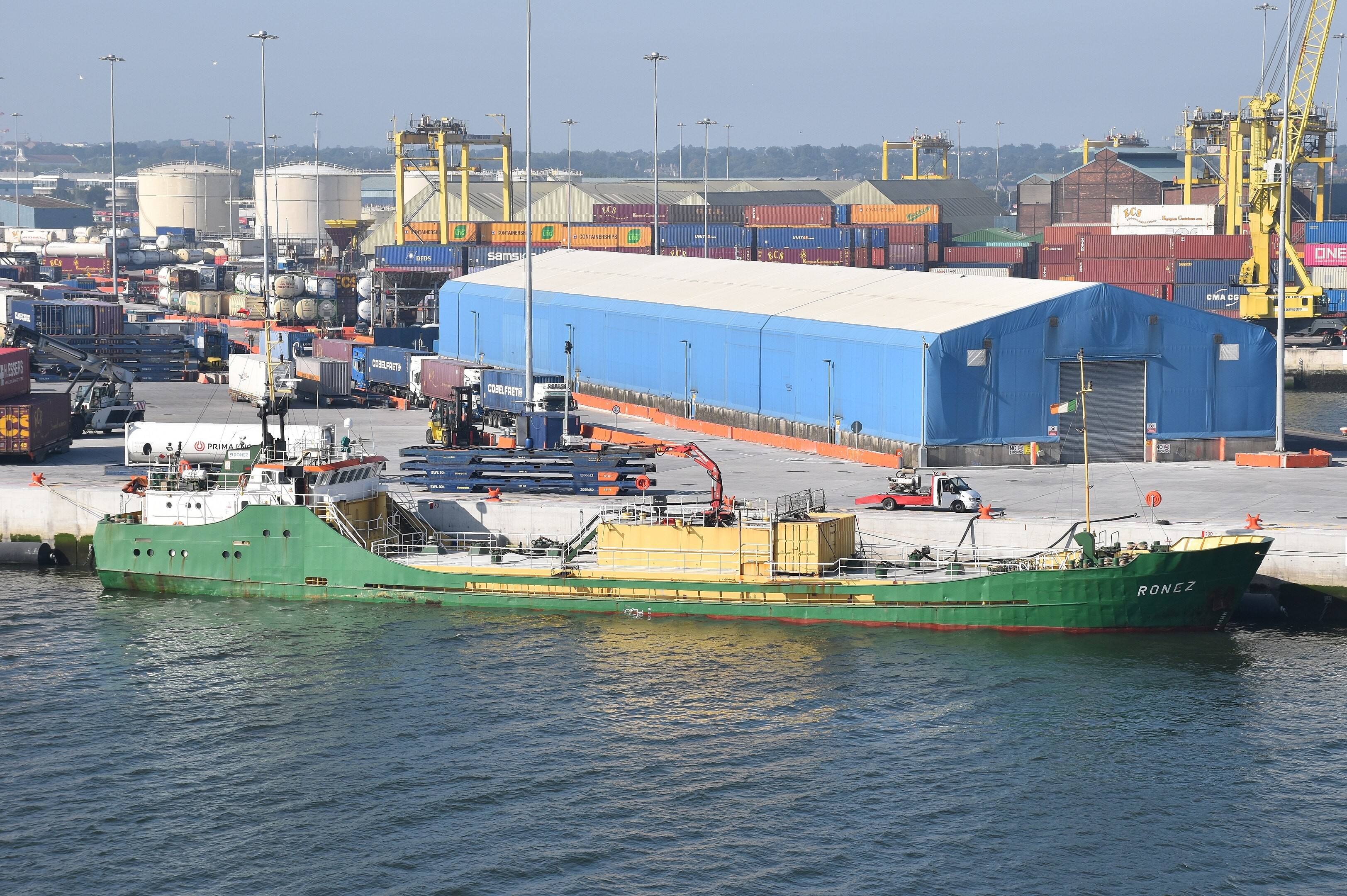 Transit: RONEZ                entering English South Coast at The Dover Strait