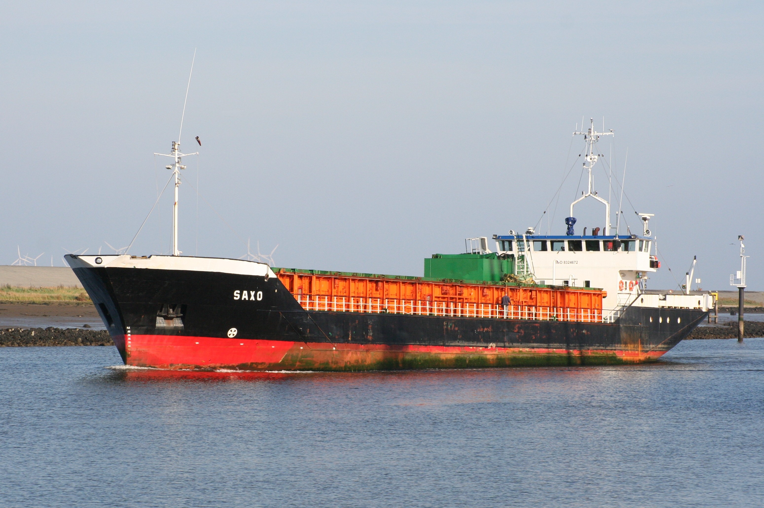  Irish Sea - GERMANICA HAV transiting St Georges Channel