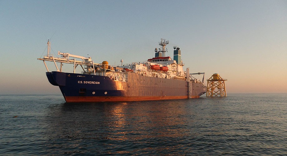  Celtic Sea - CS SOVEREIGN         transiting Celtic Sea