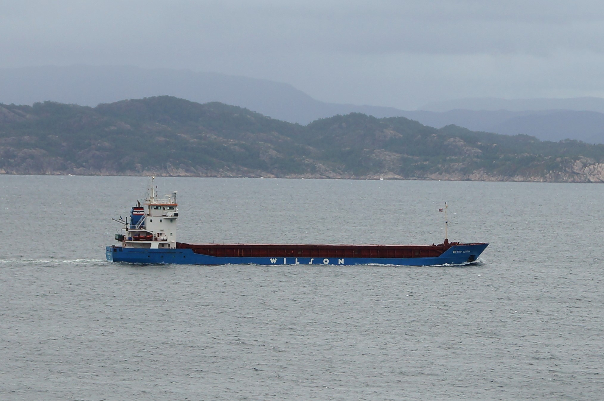 Transit: WILSON GDYNIA        entering English South Coast at The Dover Strait