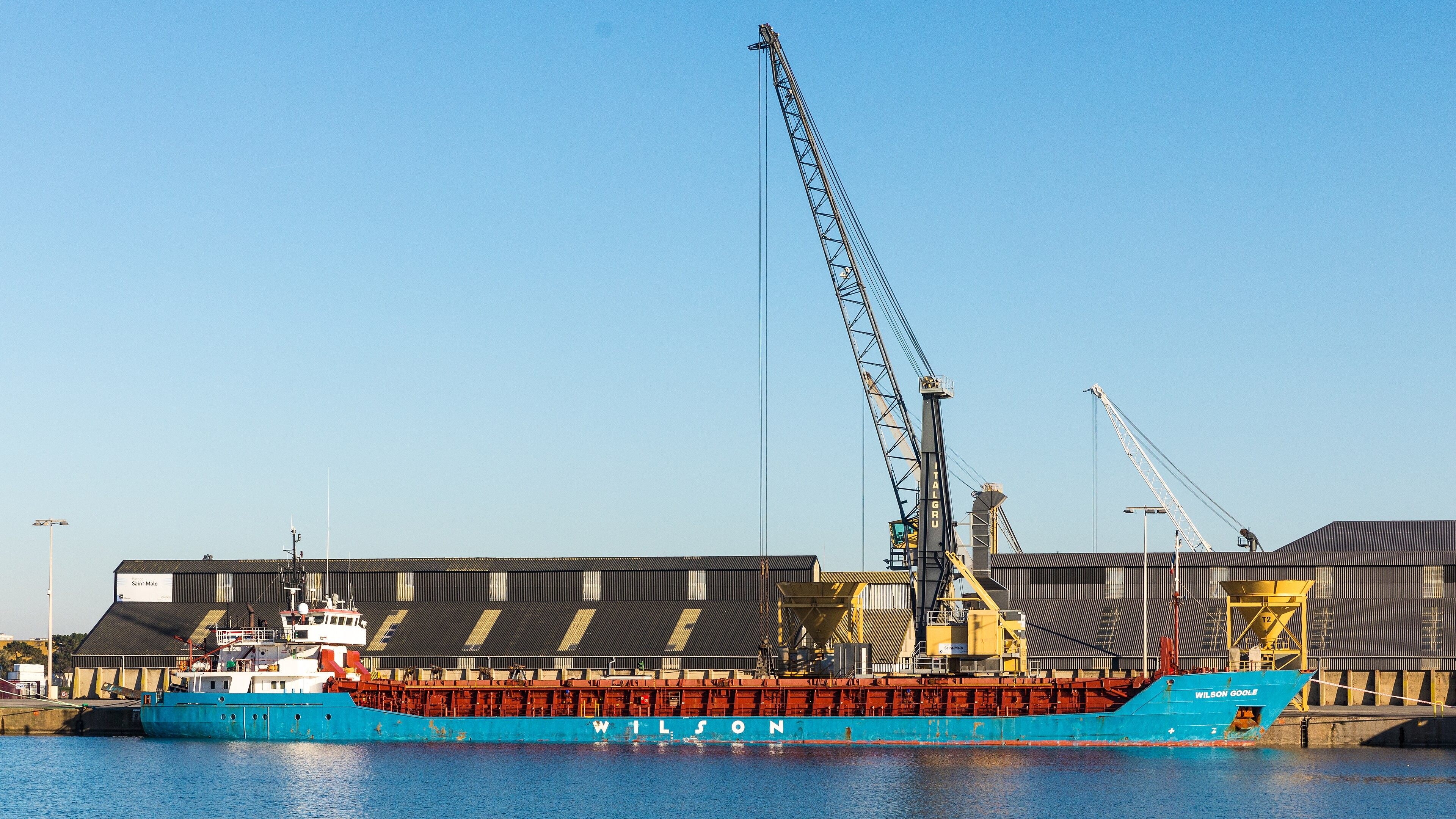 Transit: WILSON GOOLE entering English South Coast at The Dover Strait