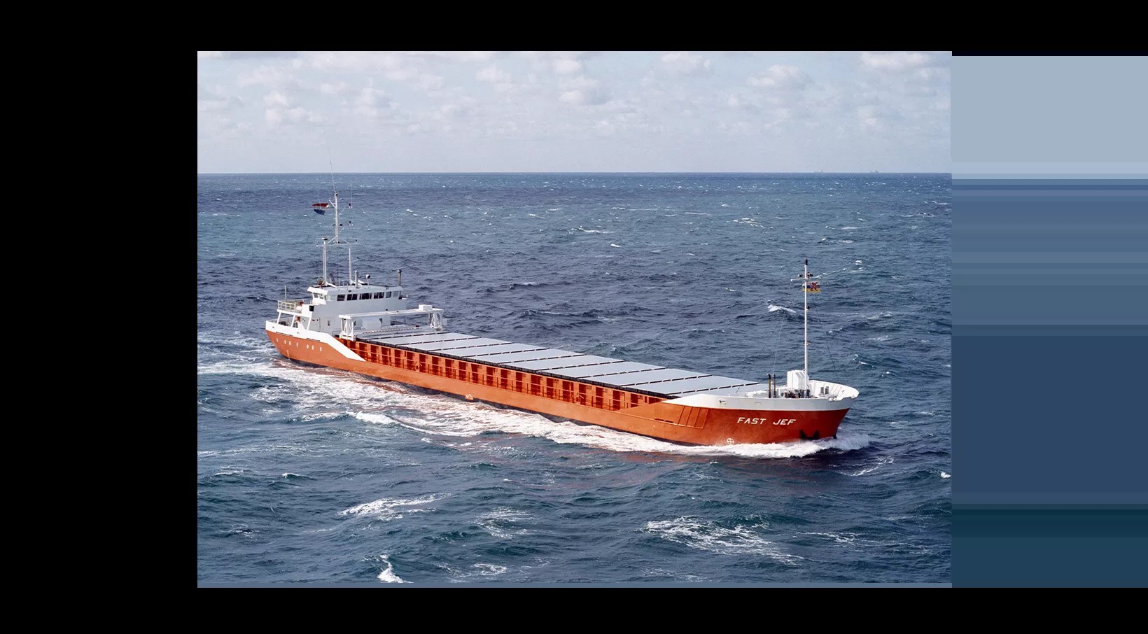  Irish Sea - FAST JEF             transiting Irish Sea off Wales