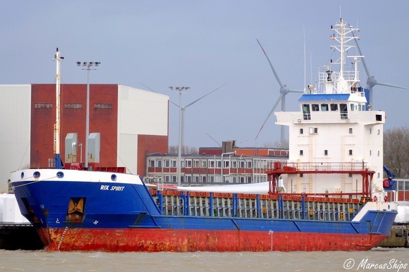 Transit: RIX SPIRIT           entering English South Coast at The Dover Strait