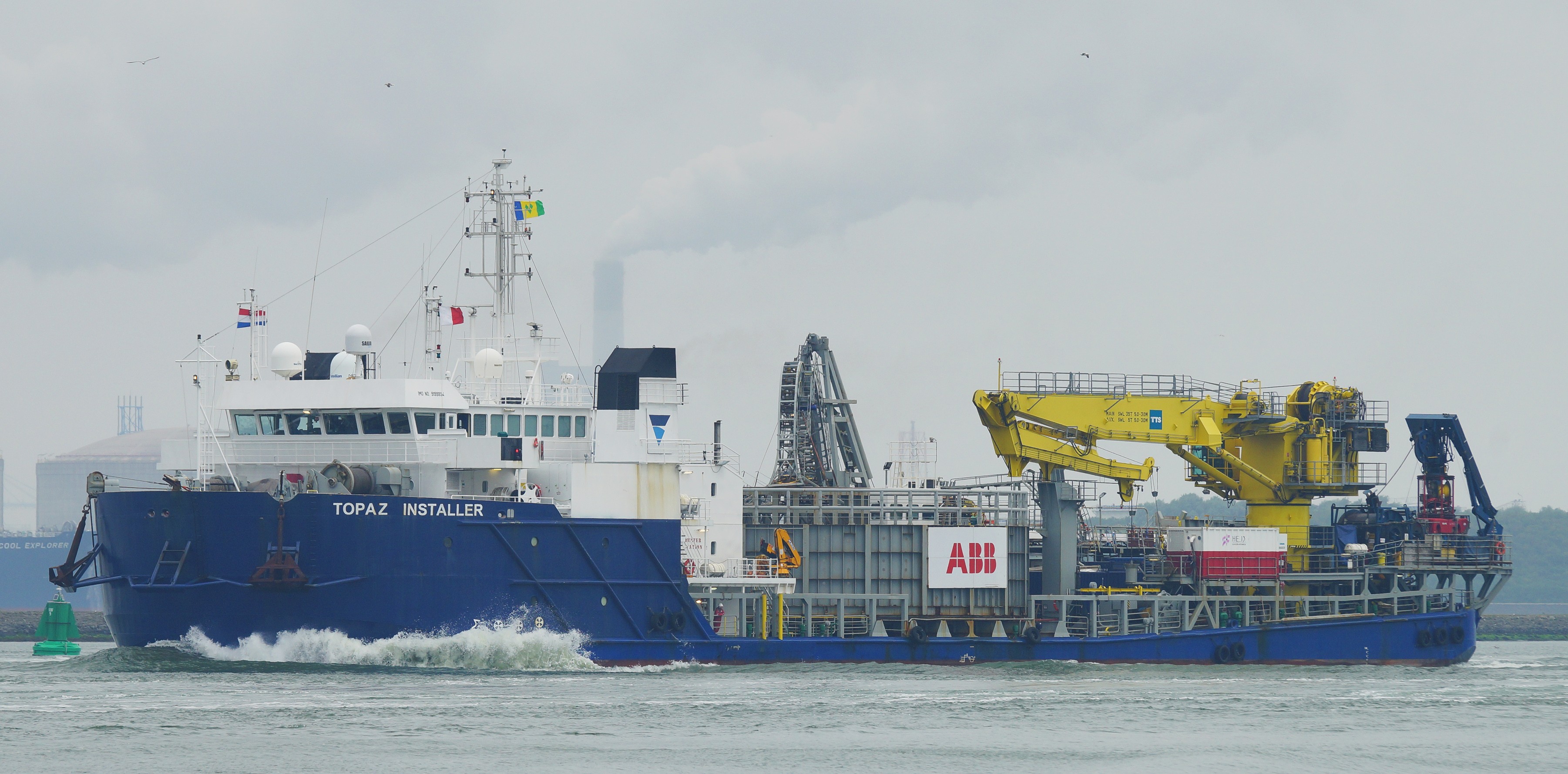  Scottish East Coast - CMOS INSTALLER       transiting Forth & Tay Coast