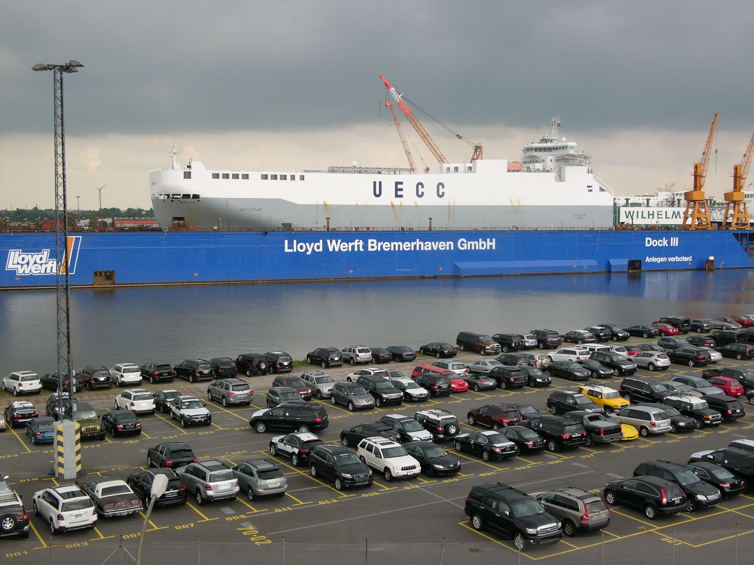 Transit: AUTOSTAR             entering English South Coast at The Dover Strait