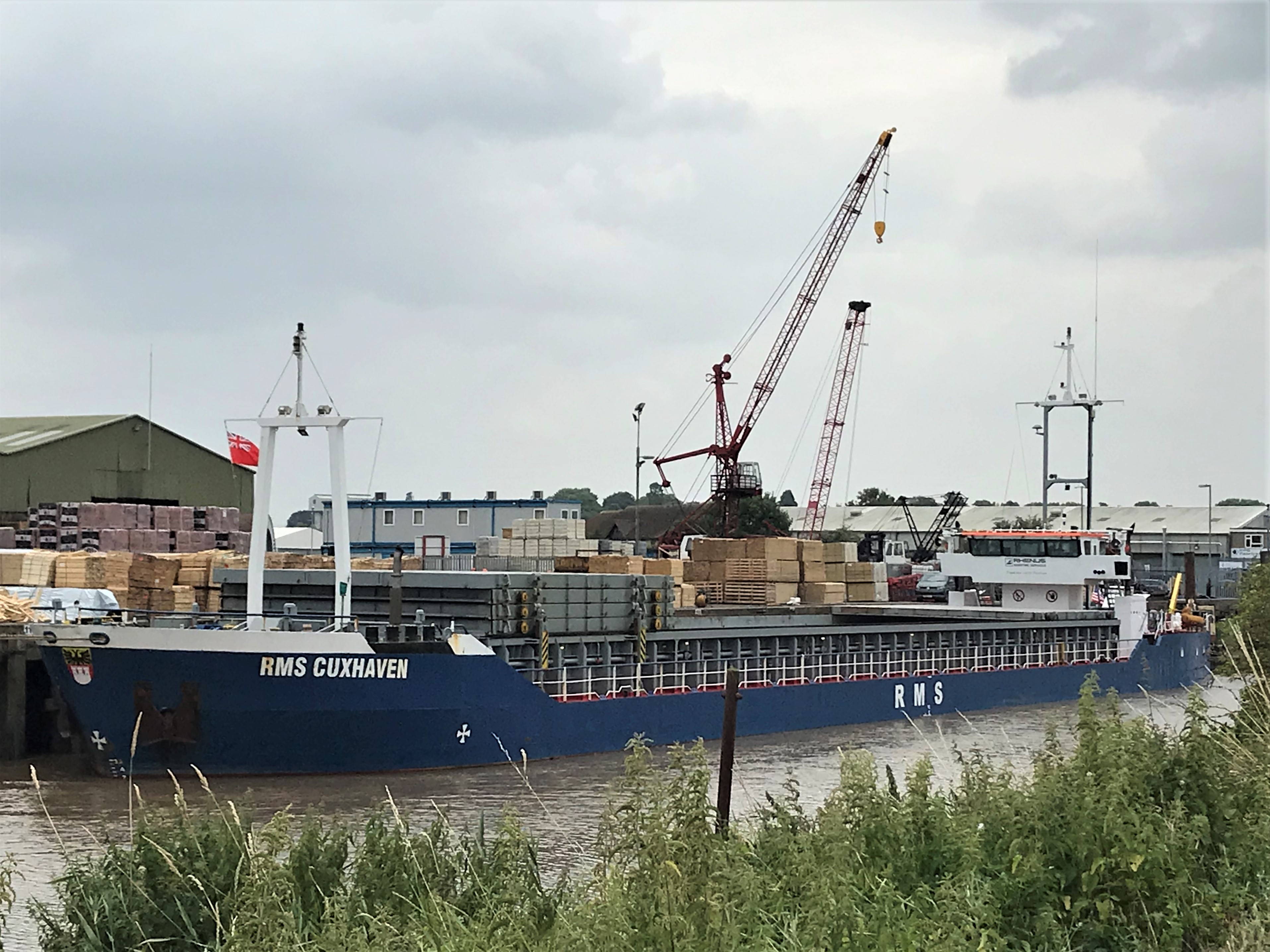 Humber Departure: RMS CUXHAVEN