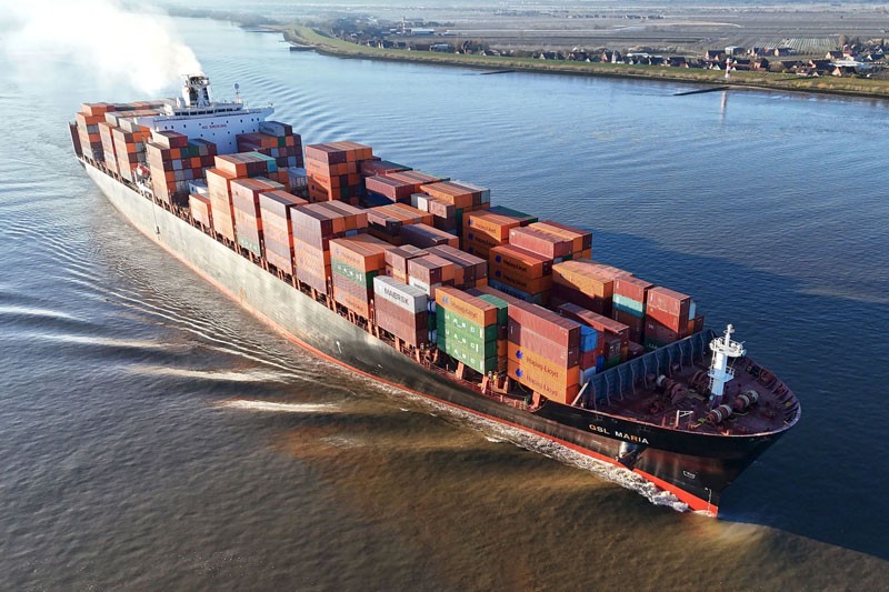 Southampton Departure: GSL MARIA