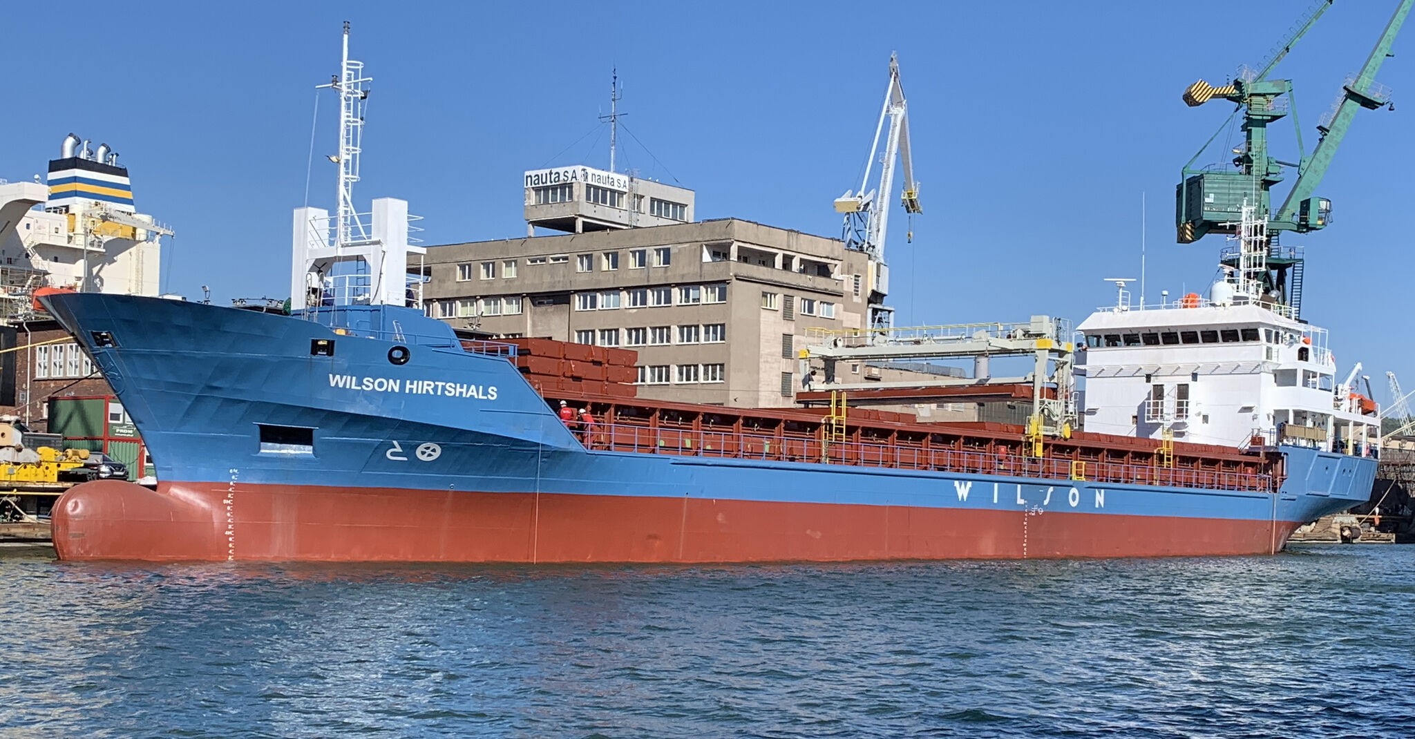  Celtic Sea - WILSON HIRTSHALS transiting Celtic Sea