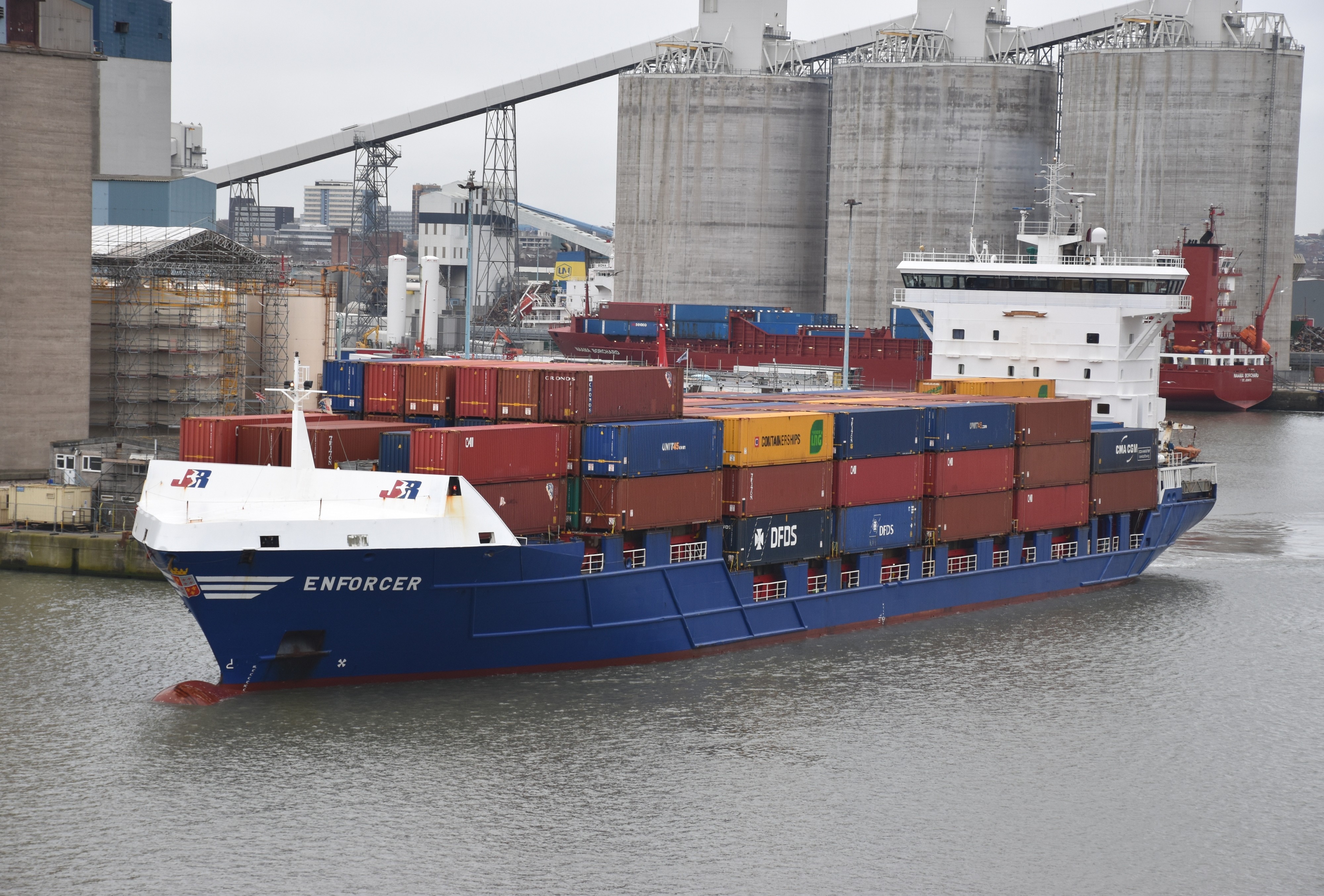  Irish Sea - ENFORCER transiting Irish Sea off Wales