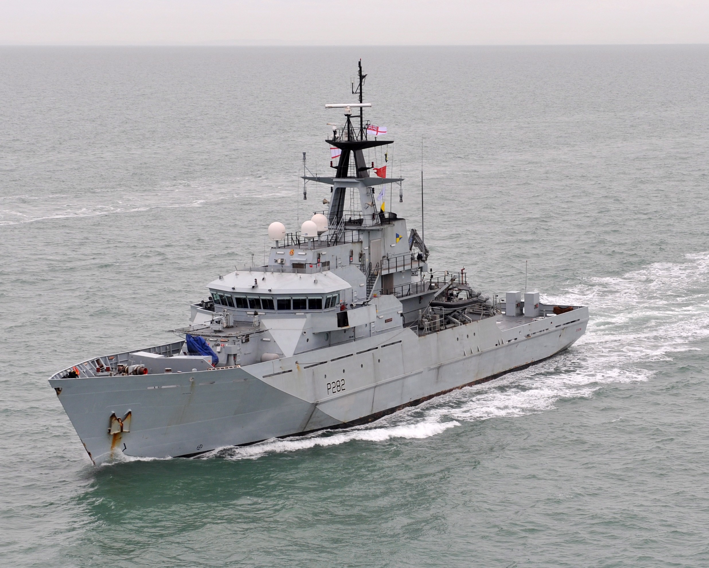  Scottish North Coast - HMS SEVERN           transiting Pentland Firth