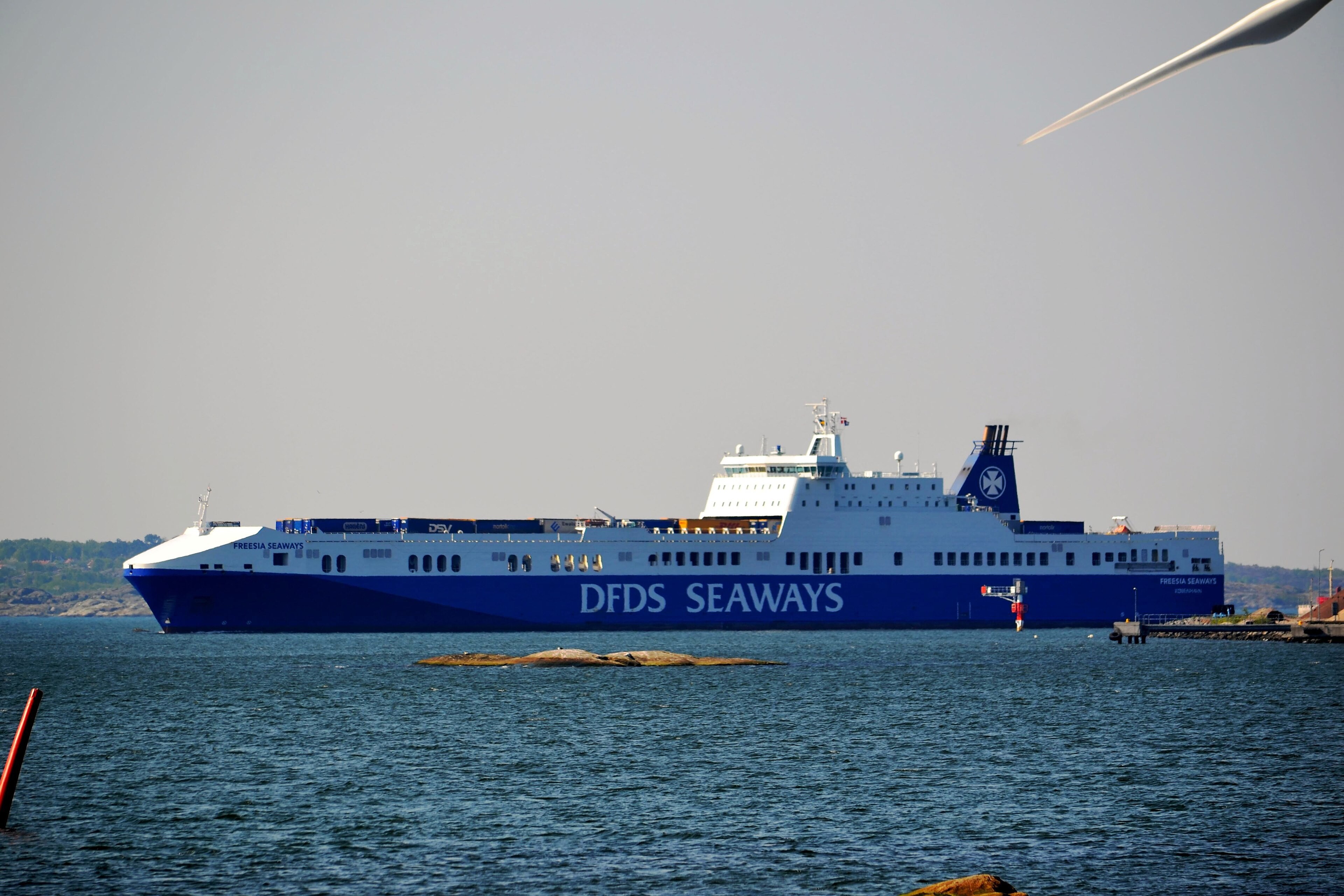 Humber Departure: FREESIA SEAWAYS