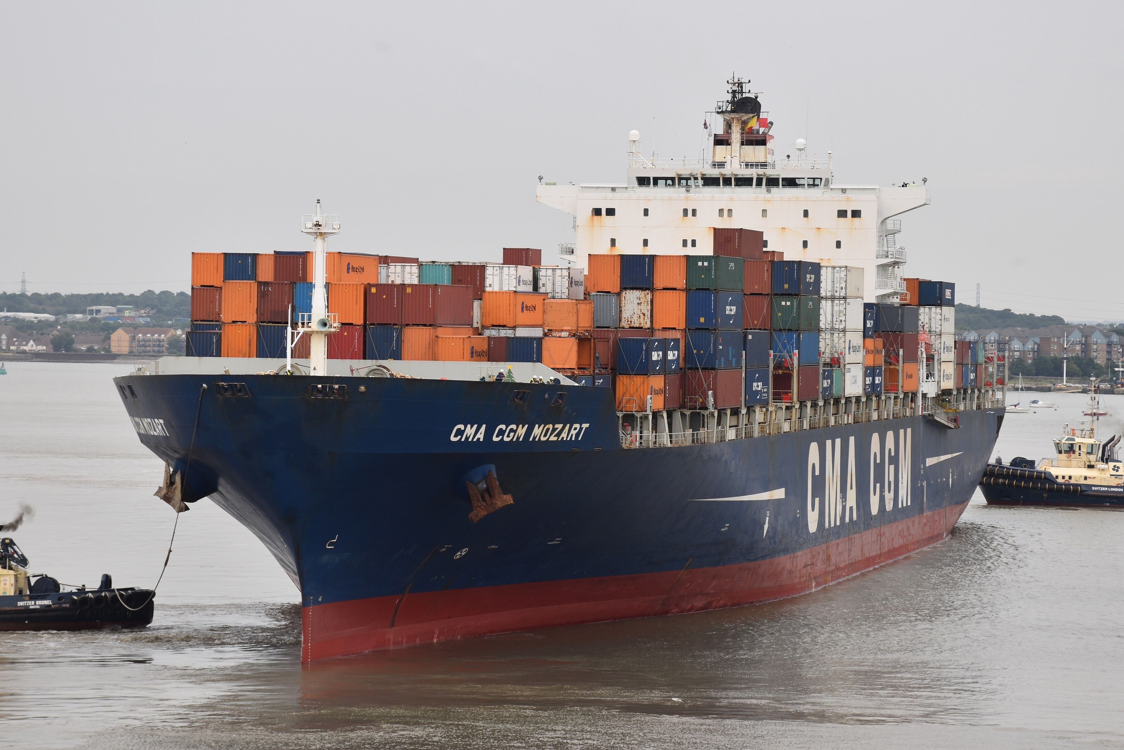 Felixstowe Departure: CMA CGM MOZART