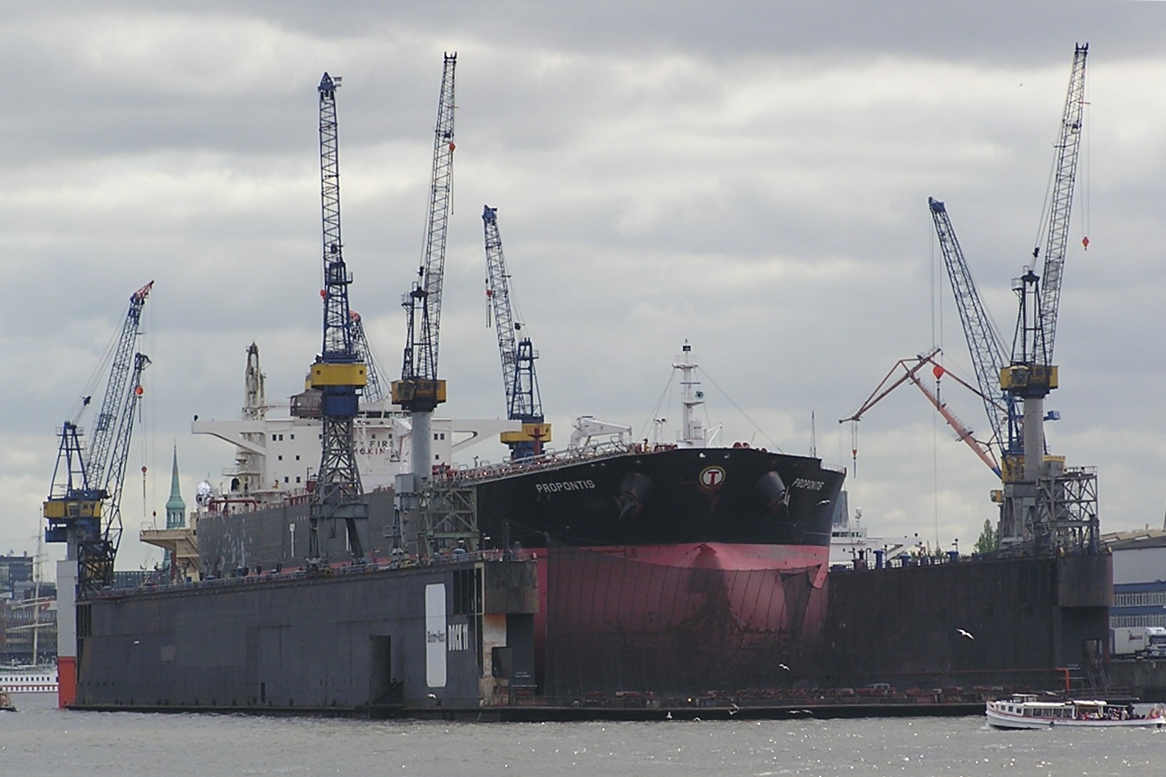 Transit: PROPONTIS            entering English South Coast at The Dover Strait