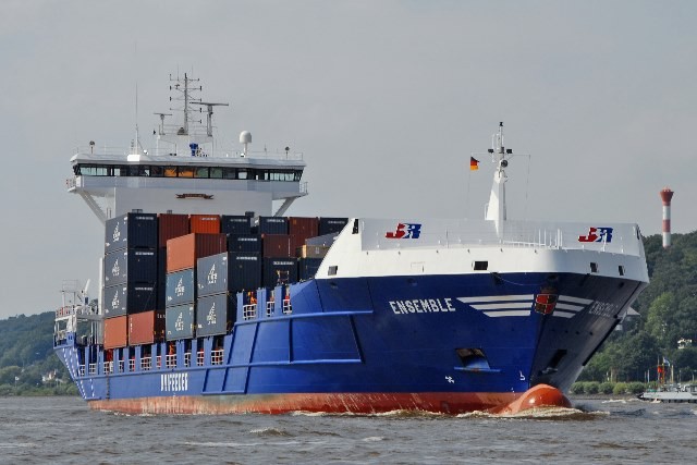  Irish Sea - ENSEMBLE transiting Irish Sea off Dublin