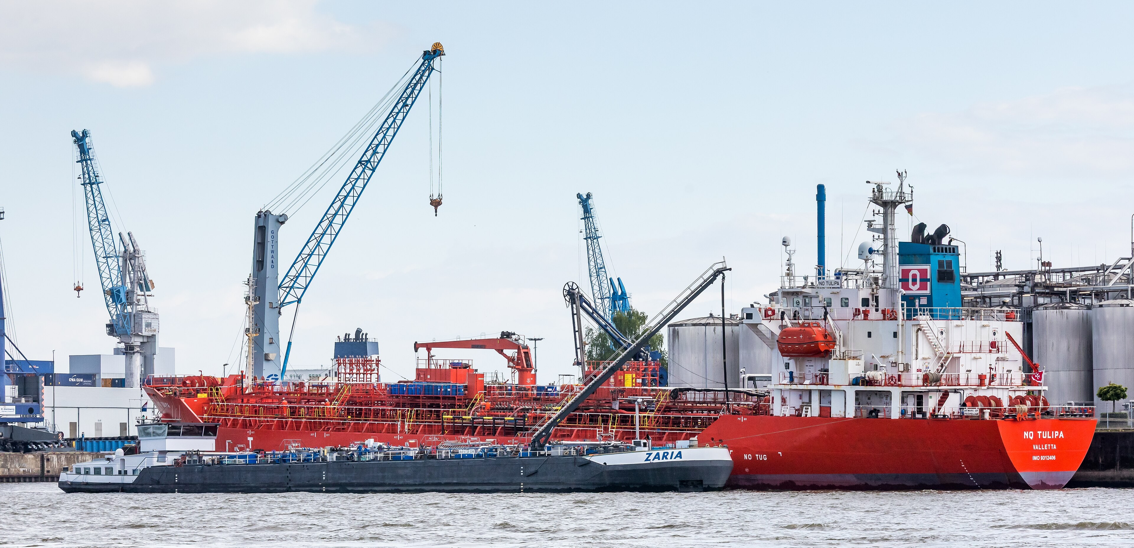  Irish Sea - NQ TULIPA transiting Irish Sea off Anglesey