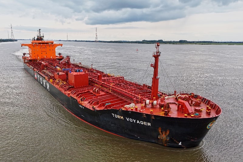 Transit: PACIFIC PROSPERITY   entering English South Coast at The Dover Strait