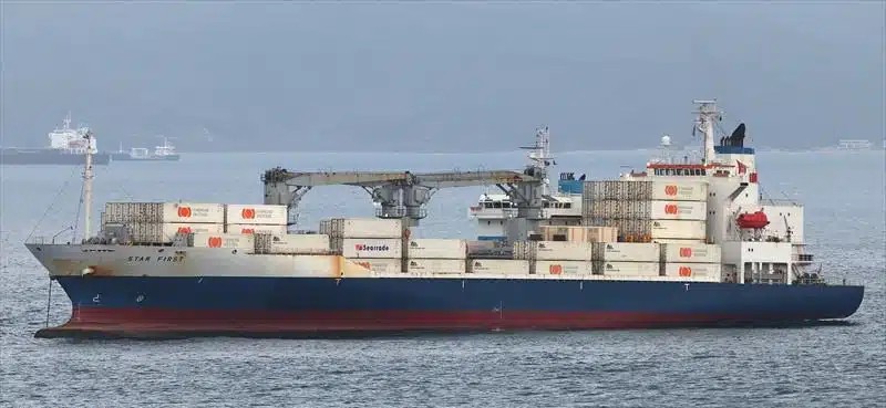  Celtic Sea - STAR FIRST           transiting Celtic Sea