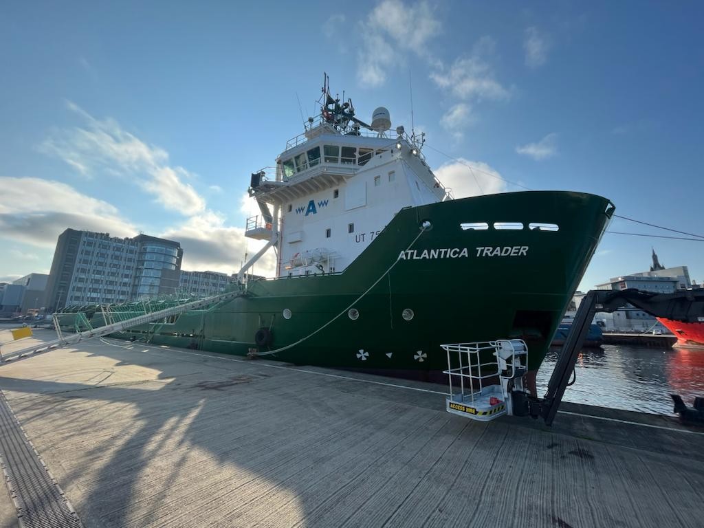 Aberdeen Departure: ATLANTICA TRADER