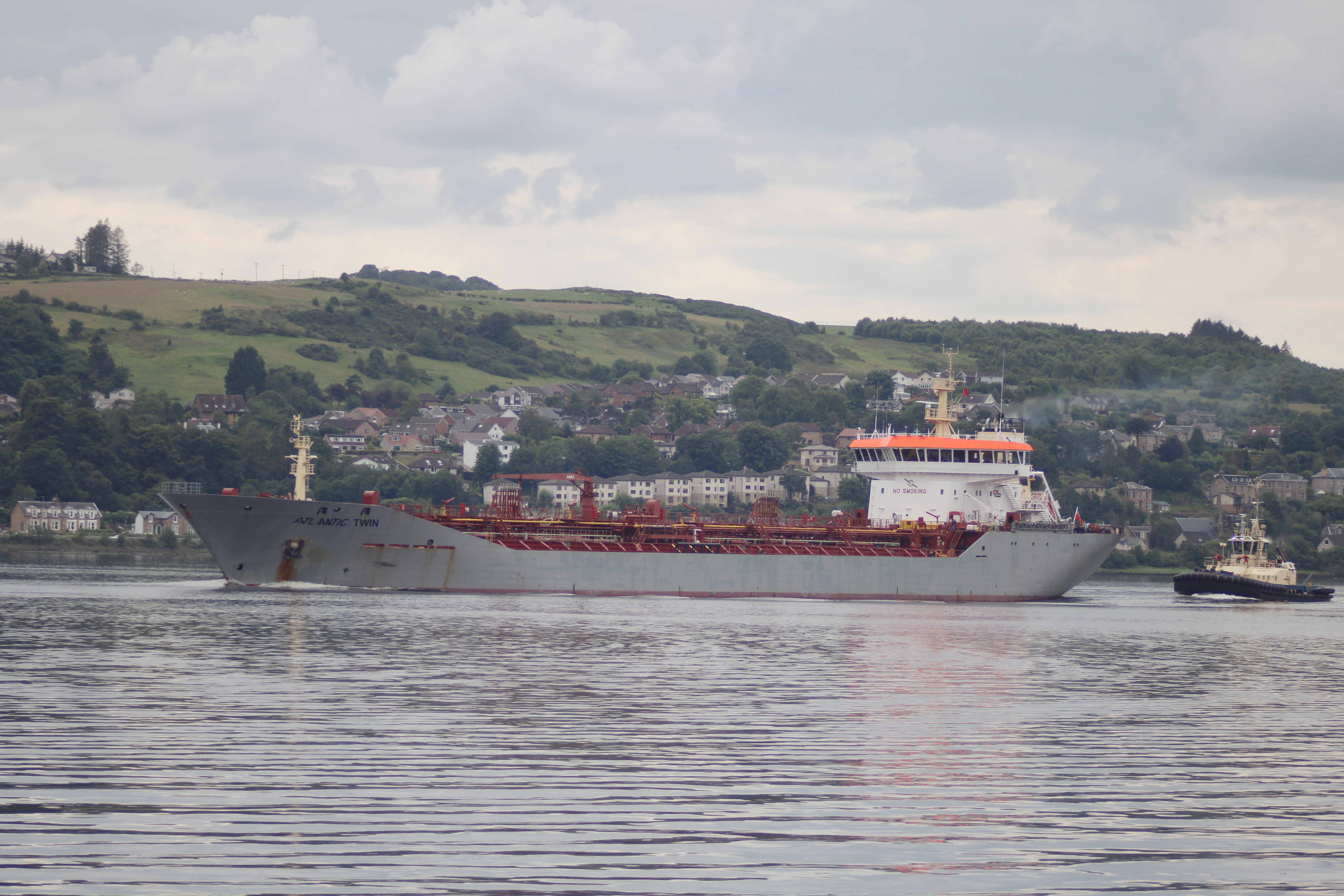 Transit: ATLANTIC TWIN        entering English South Coast at The Dover Strait