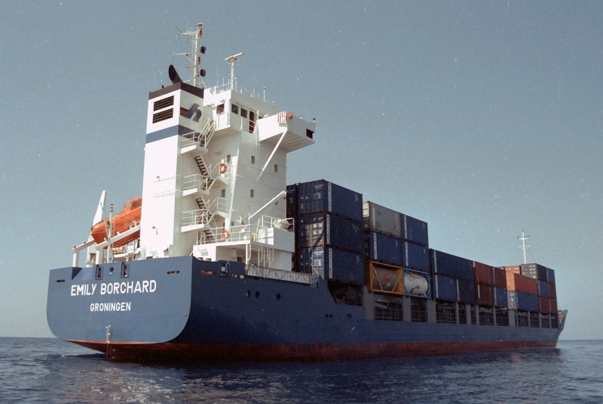  Irish Sea - X-PRESS TAGUS transiting Irish Sea off Wales