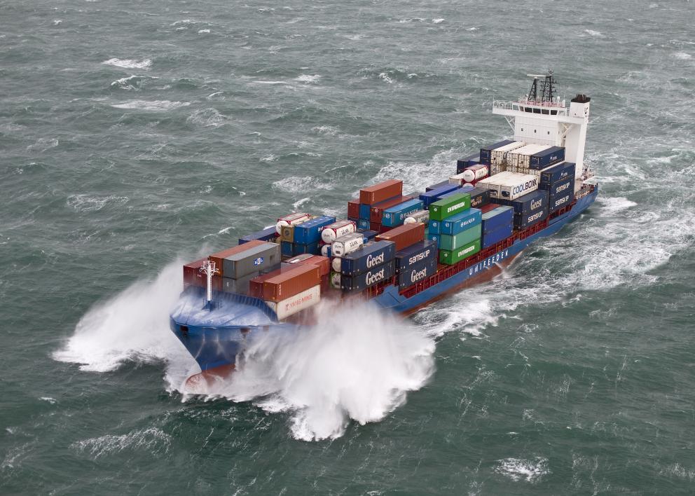  Irish Sea - SPICA J transiting Irish Sea off Wales