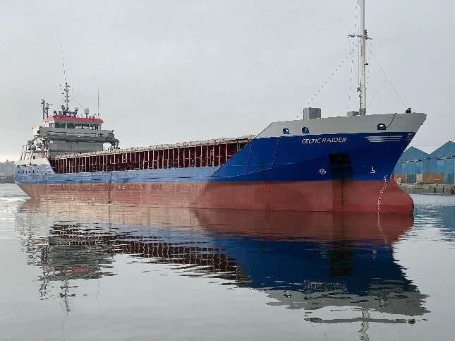  Celtic Sea - CELTIC RAIDER transiting Celtic Sea