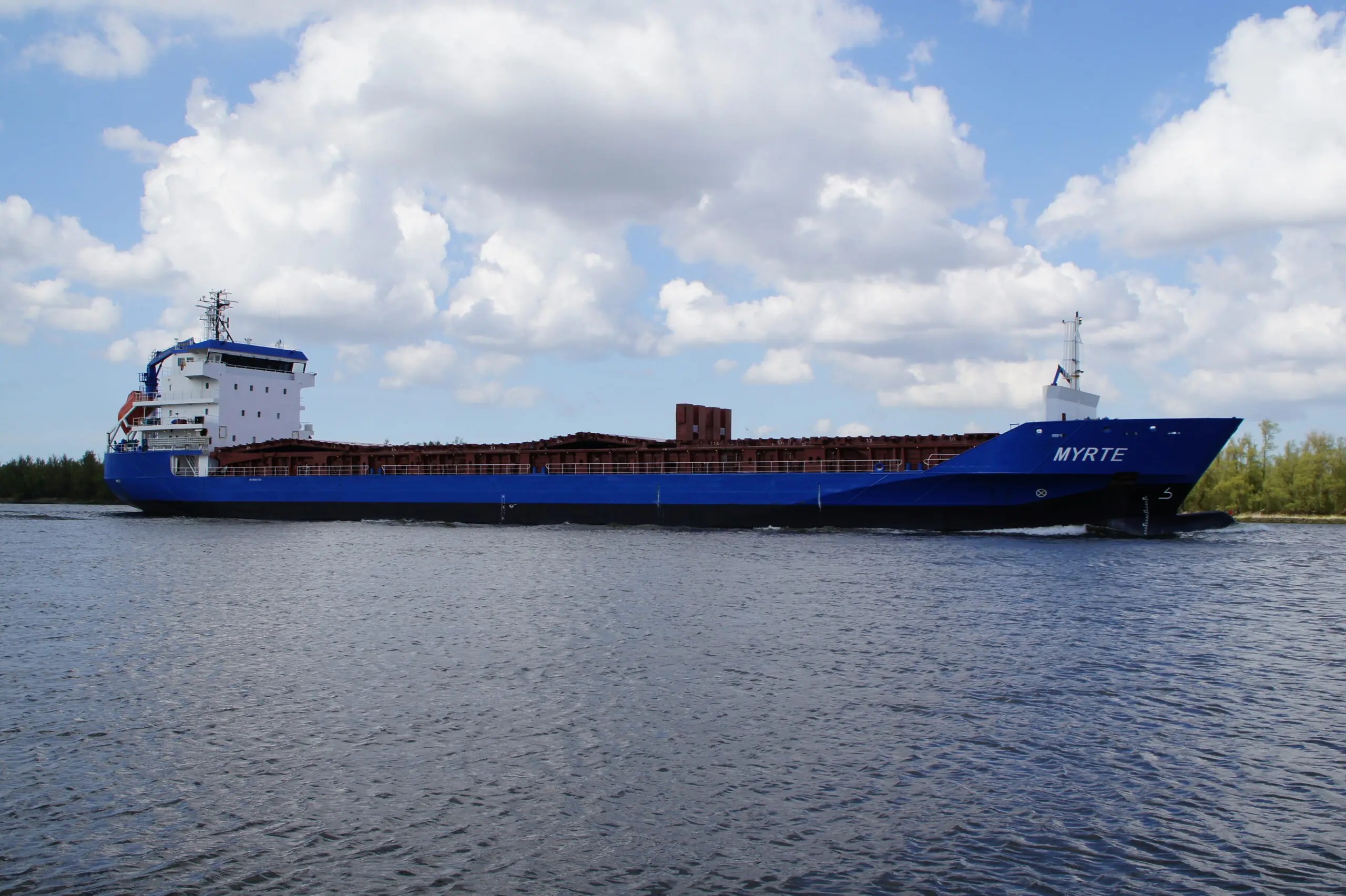Transit: MYRTE                entering English South Coast at The Dover Strait