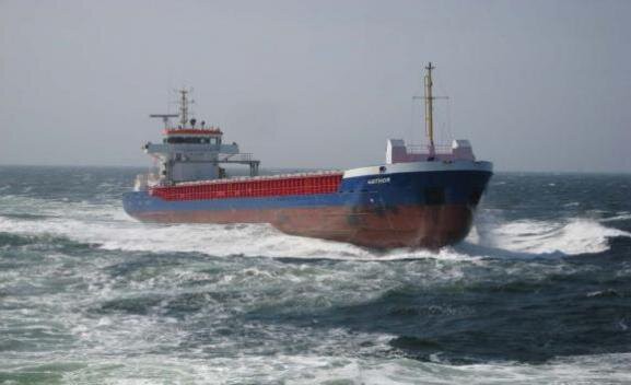  Irish Sea - EEMS DELF transiting Irish Sea off Dublin
