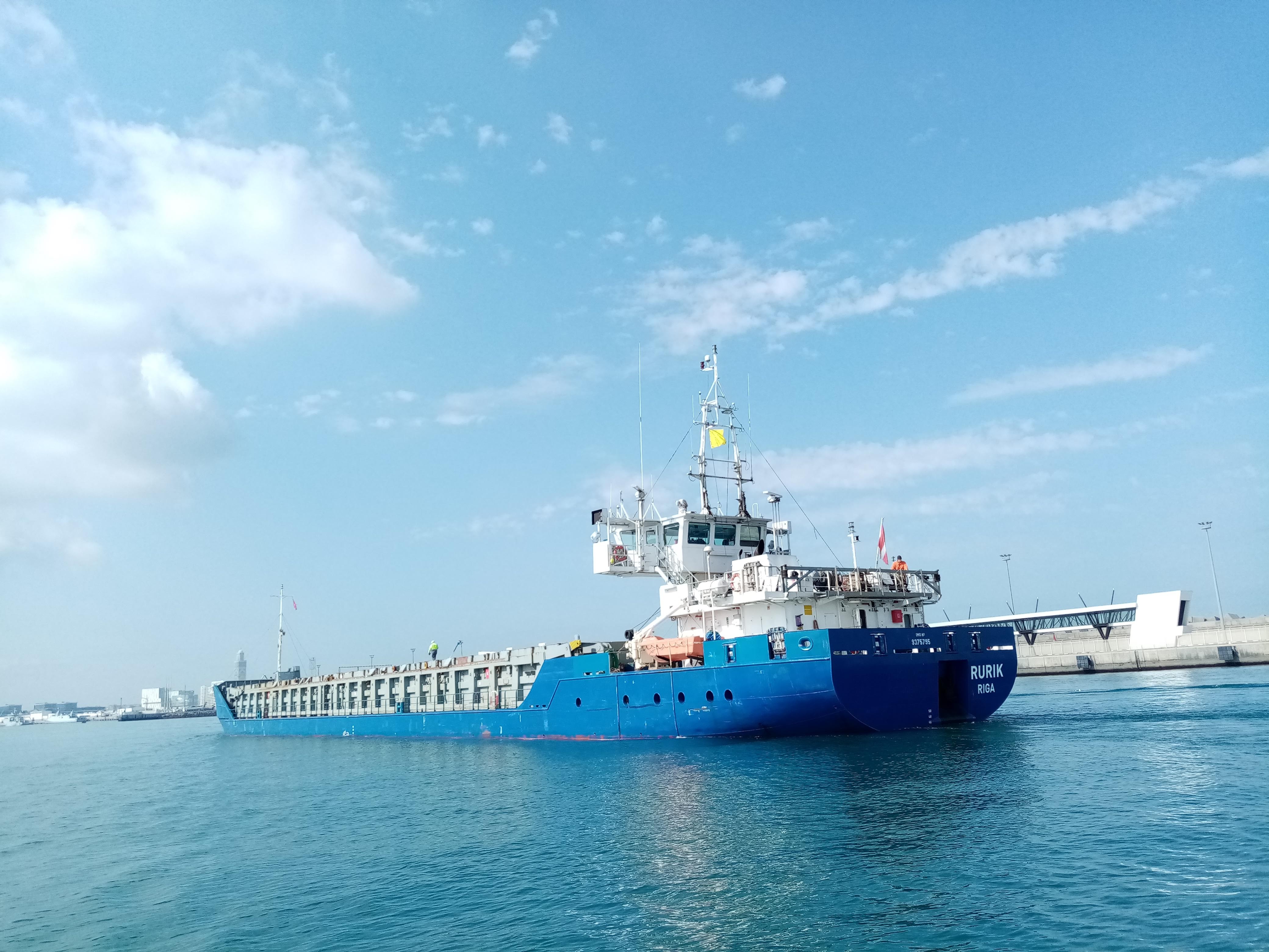 Transit: RURIK entering English South Coast at The Dover Strait