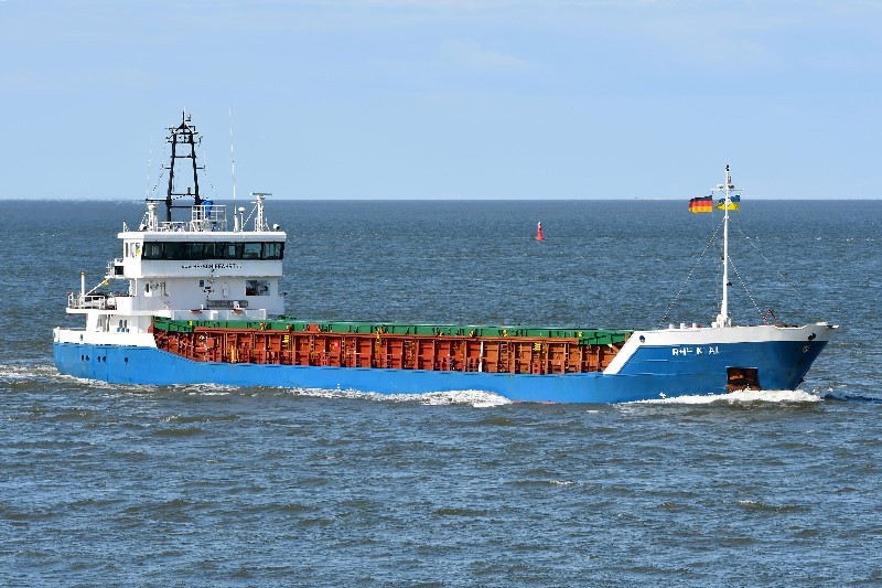  Irish Sea - RHEINTAL             transiting Irish Sea off Wales