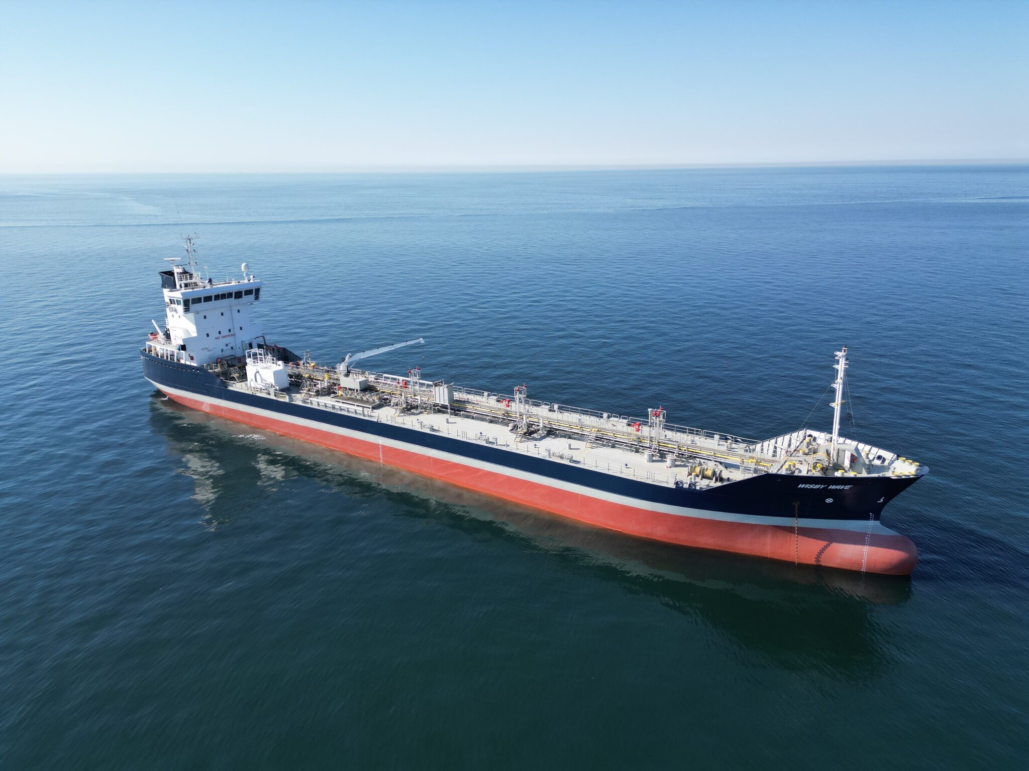  Irish Sea - WISBY WAVE           transiting Irish Sea off Wales