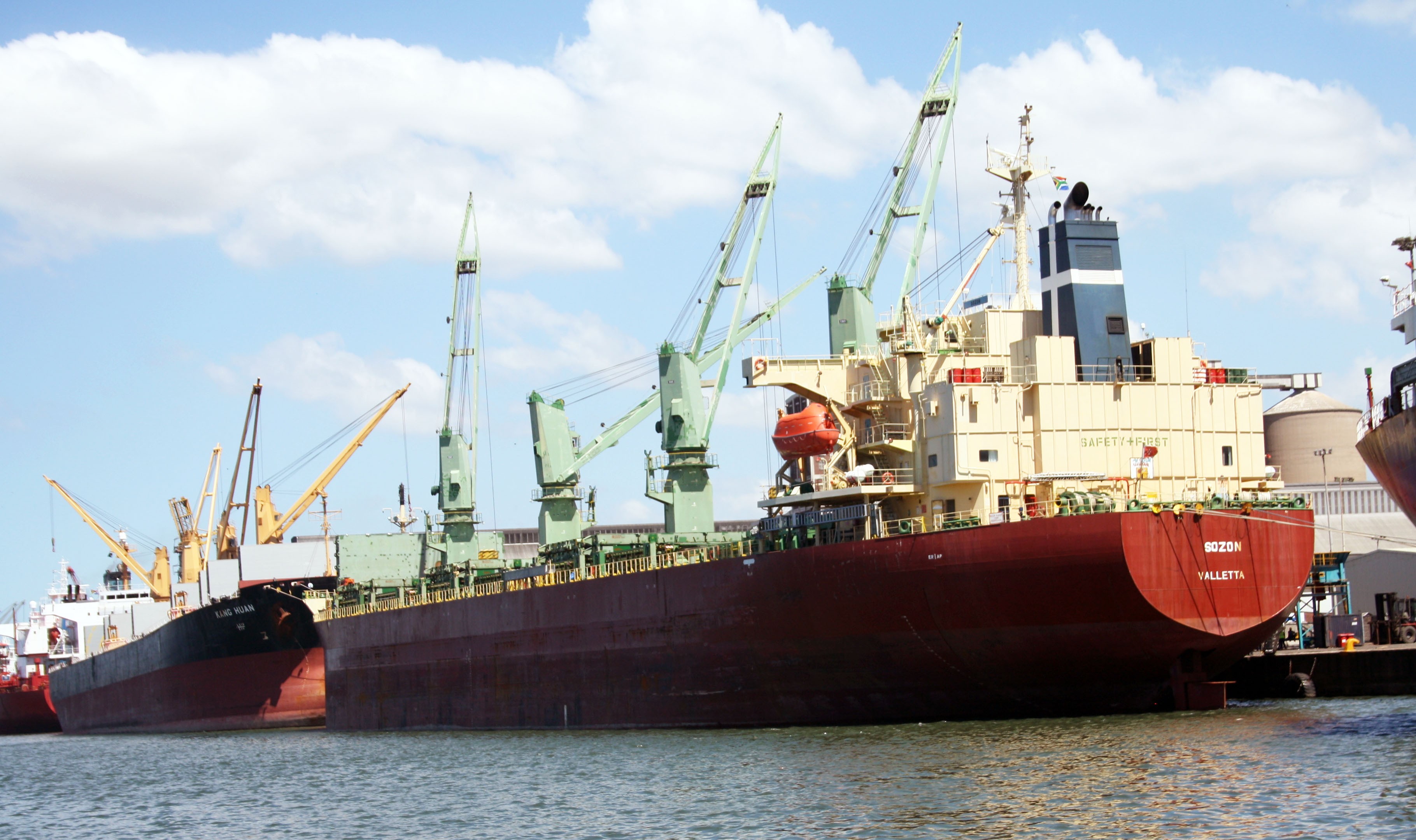 Transit: SOZON                entering English South Coast at The Dover Strait