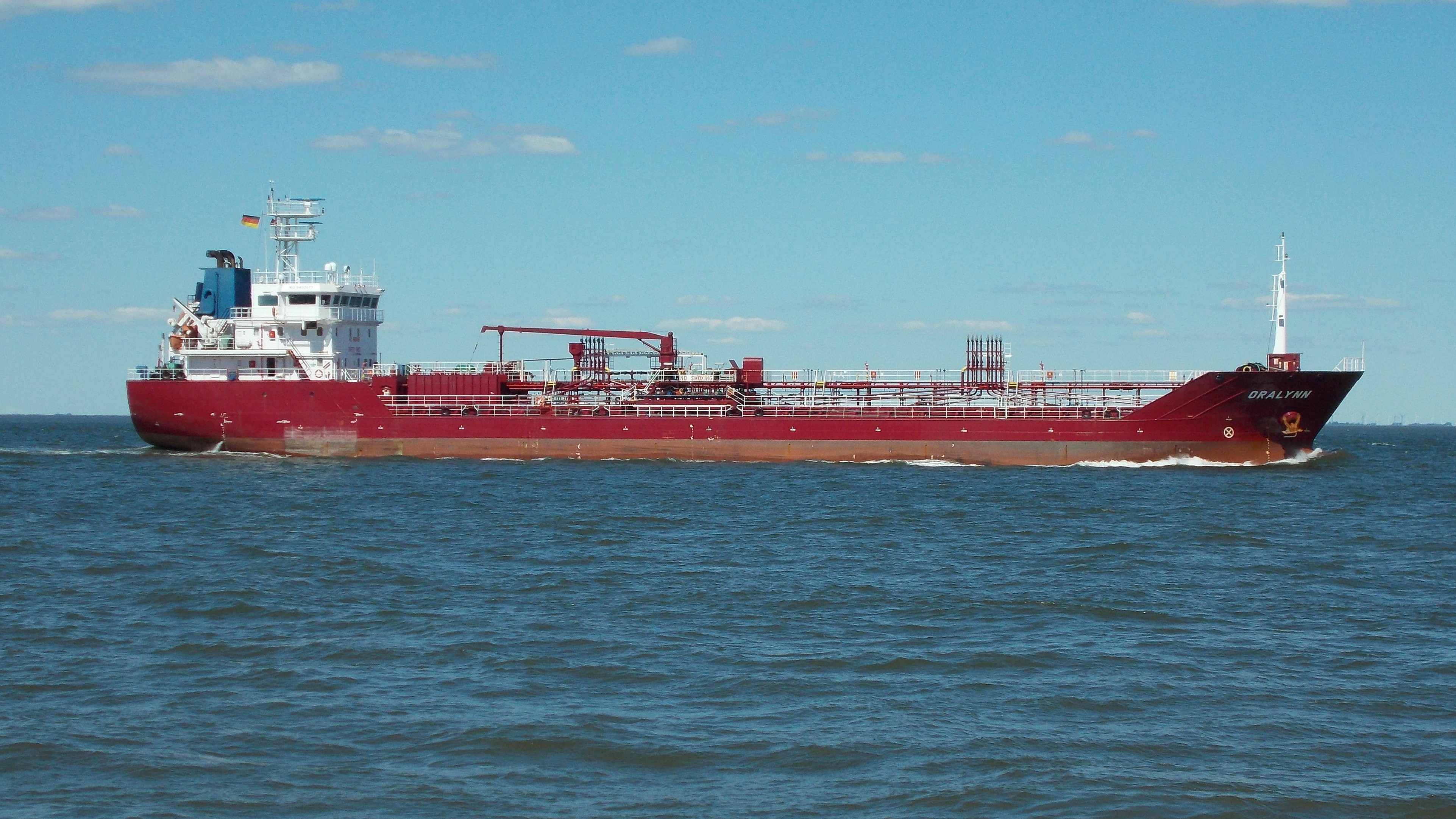 Transit: ORALYNN              entering English South Coast at The Dover Strait
