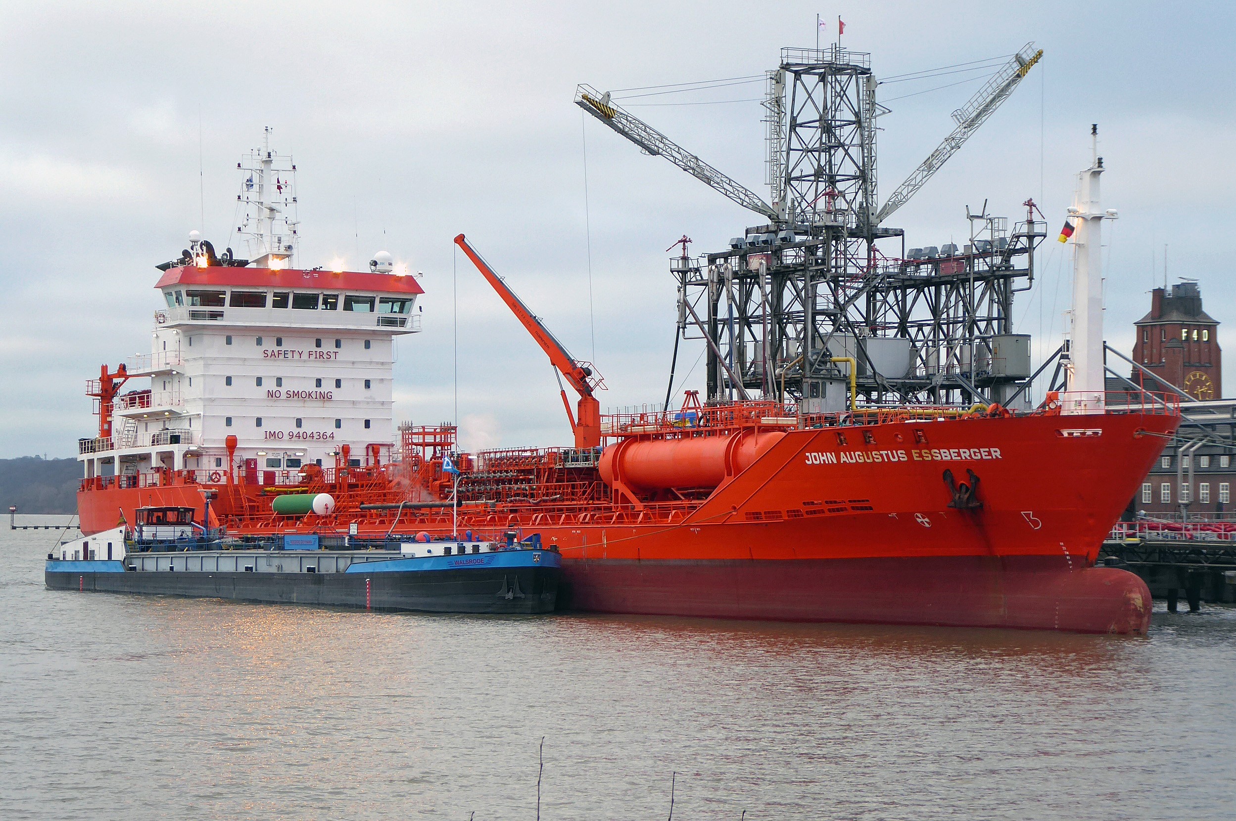  Irish Sea - JOHN AUGUSTUS ESSBER transiting Irish Sea off Wales