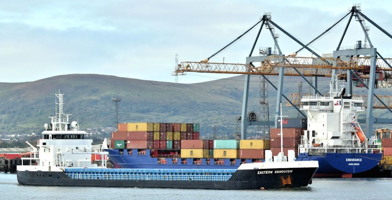 Cork Harbour Departure: EASTERN VANQUISH