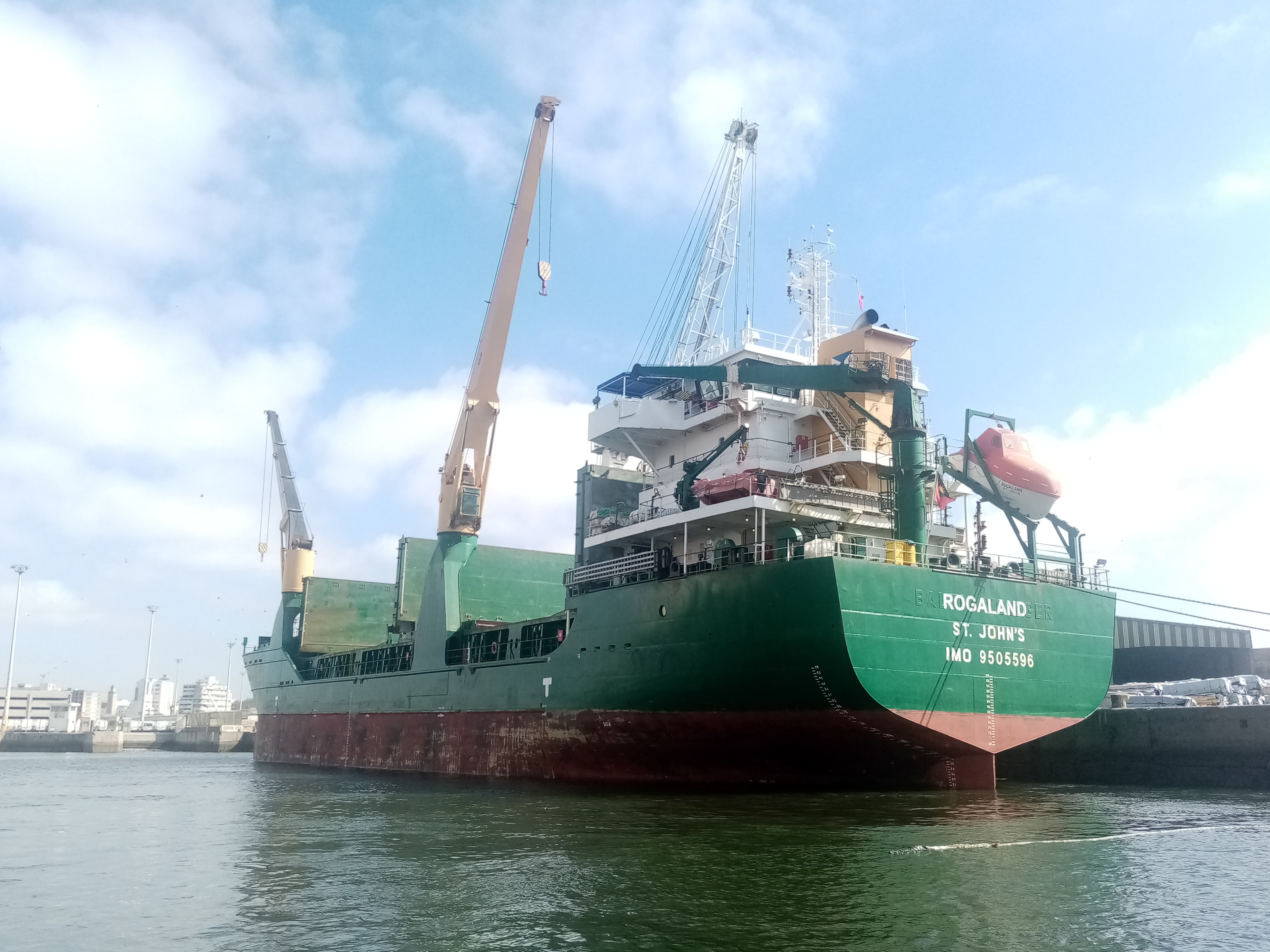 Transit: ROGALAND             entering English South Coast at The Dover Strait