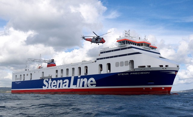  Irish Sea - PRECISION transiting Irish Sea off Anglesey