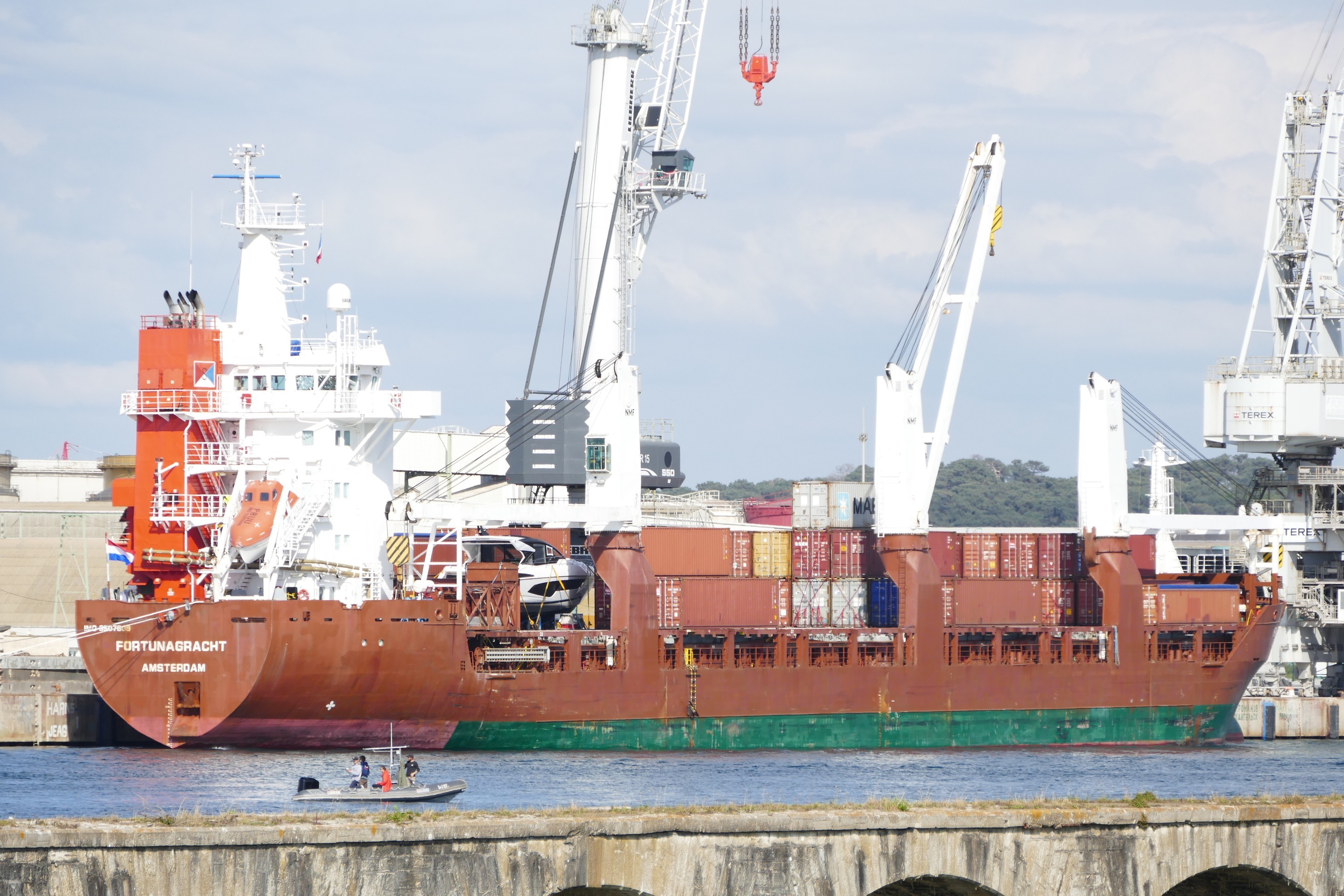 Transit: FORTUNAGRACHT        entering English South Coast at The Dover Strait