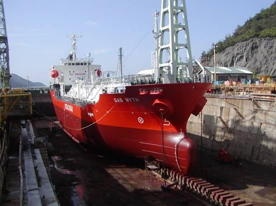 Teeside Departure: GAS MYTH            