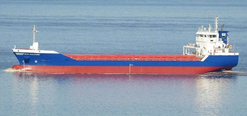  Irish Sea - CELTIC CHALLENGER    transiting North Channel Belfast
