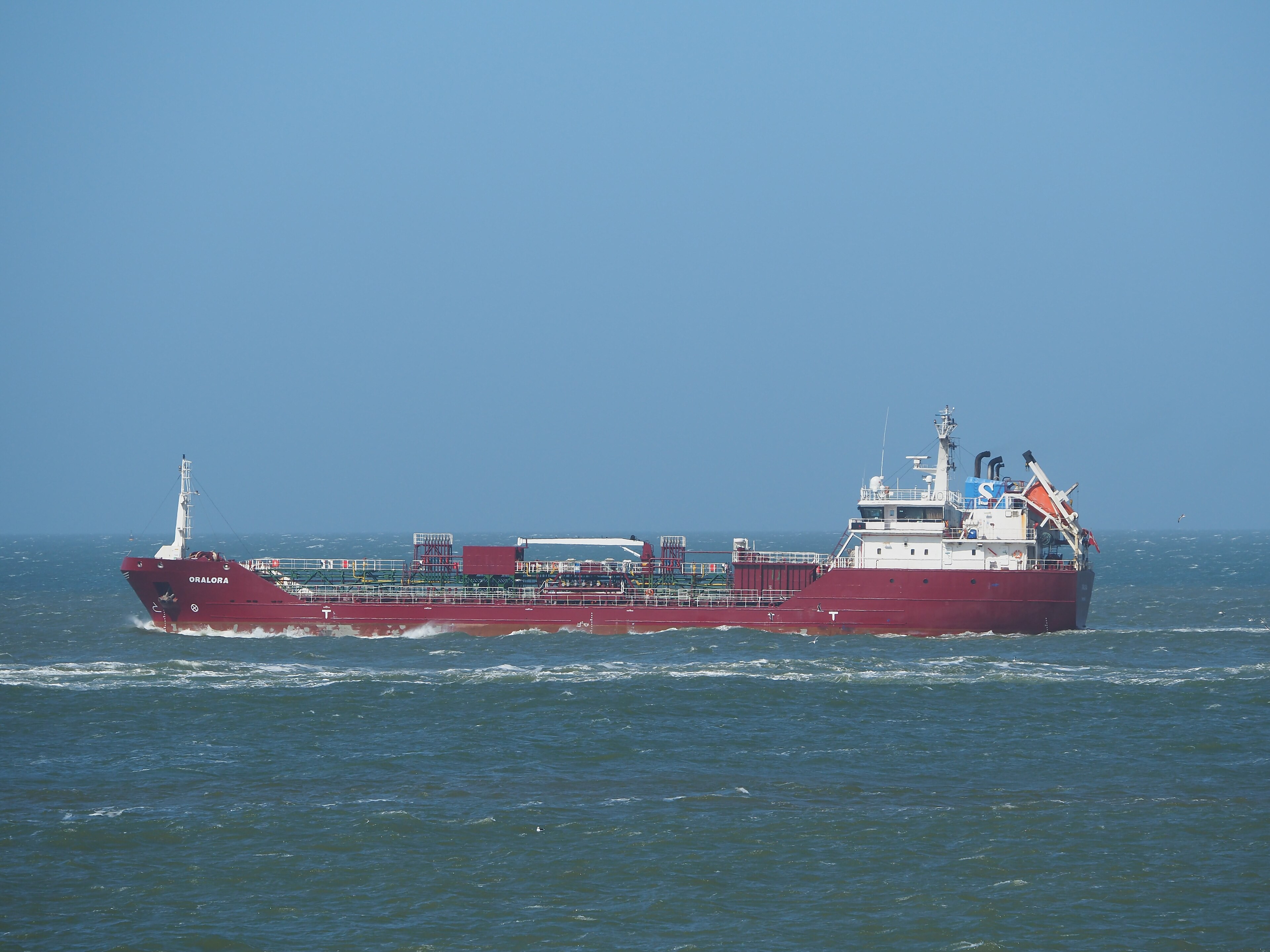 Transit: ORALORA              entering English South Coast at The Dover Strait
