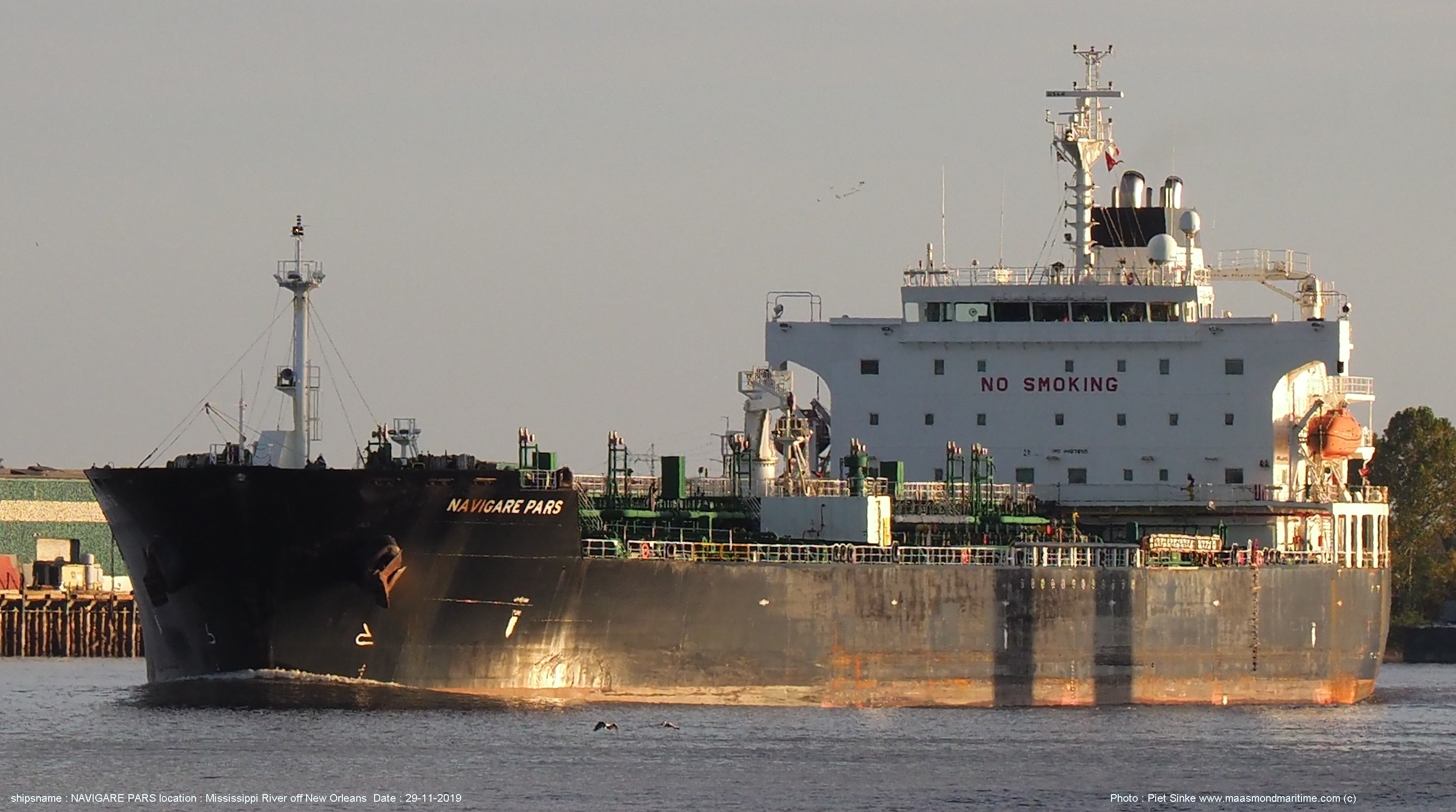 Transit: M/T RED DIAMOND      entering English South Coast at The Dover Strait