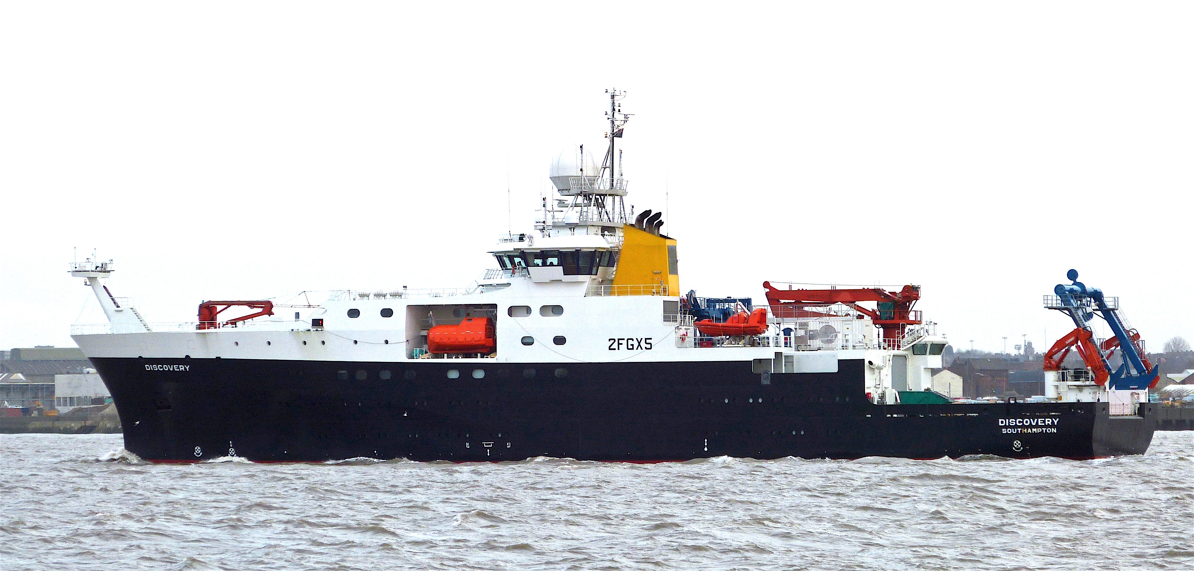 Southampton Arrival: DISCOVERY