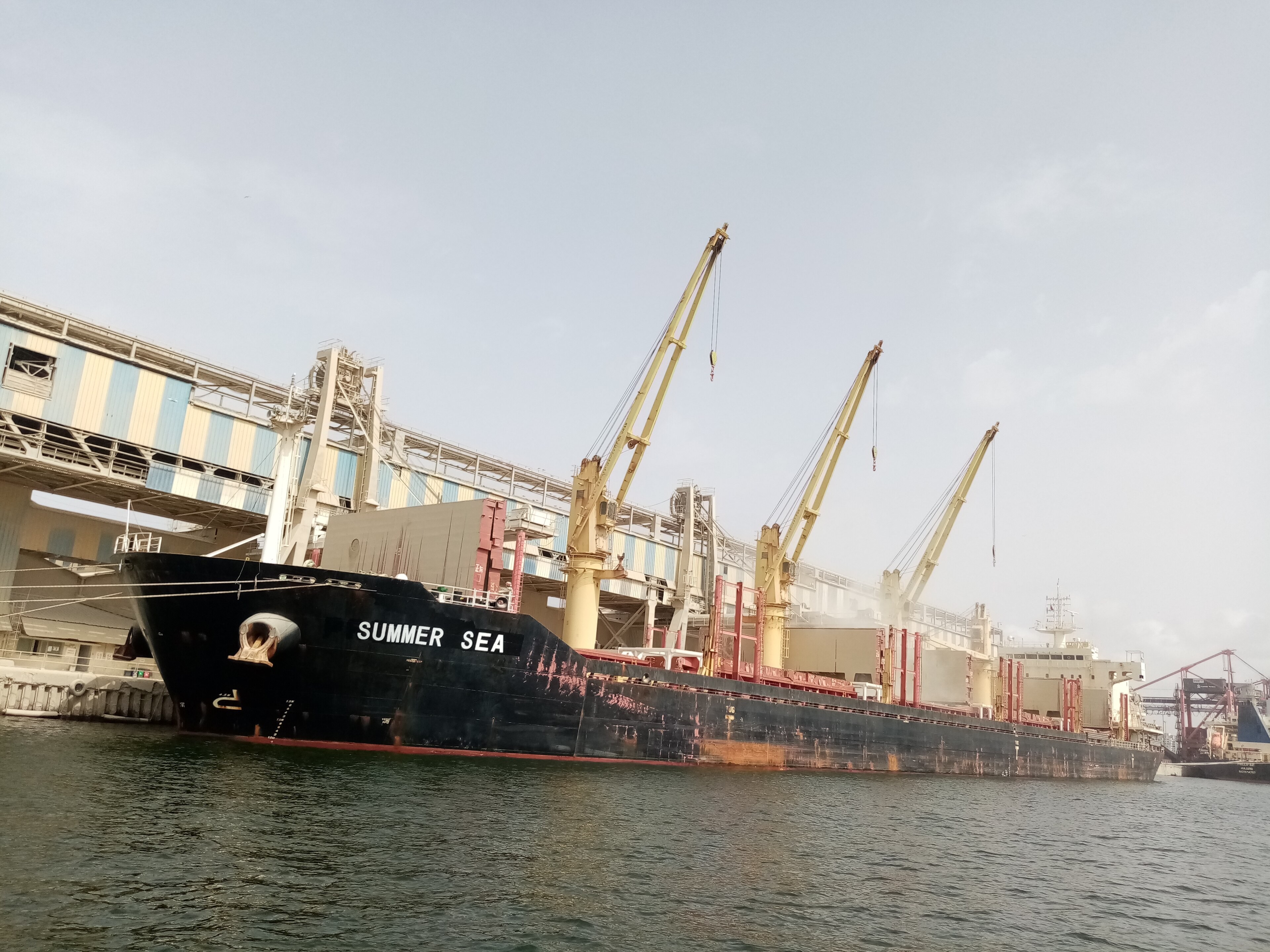 Transit: SUMMER SEA           entering English South Coast at The Dover Strait