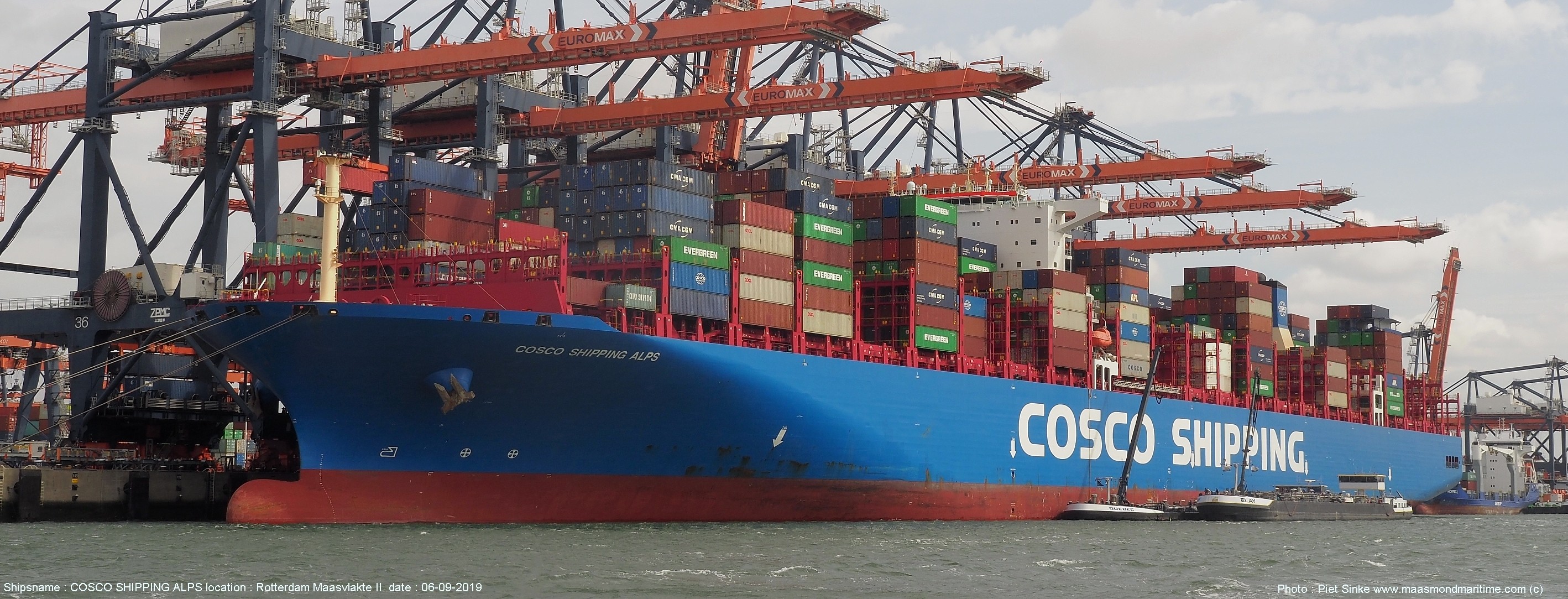 Felixstowe Departure: COSCO SHIPPING ALPS