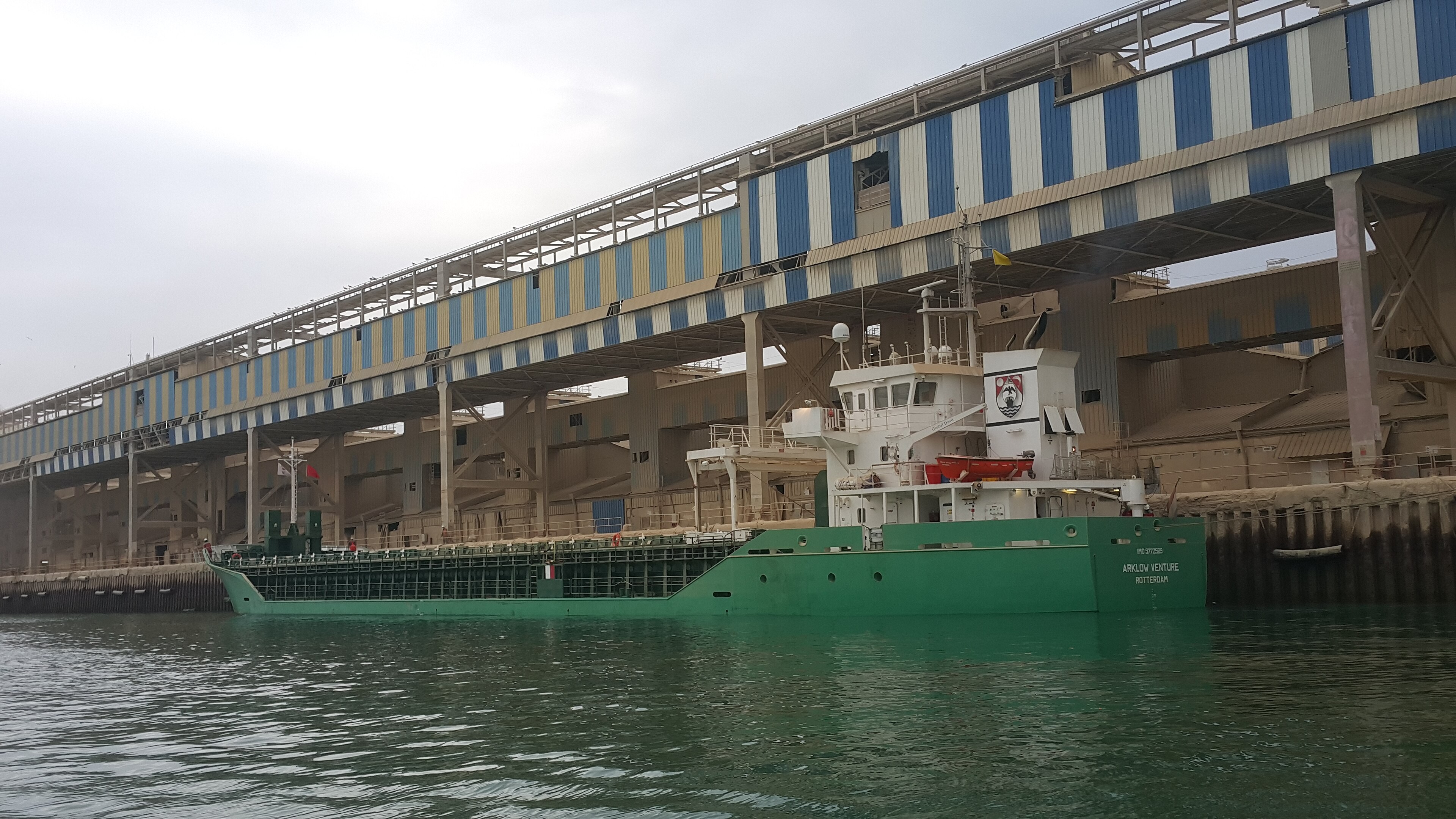  Irish Sea - ARKLOW VENTURE transiting Irish Sea off Anglesey