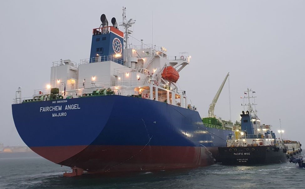 Transit: GINGA ANGEL          entering English South Coast at The Dover Strait